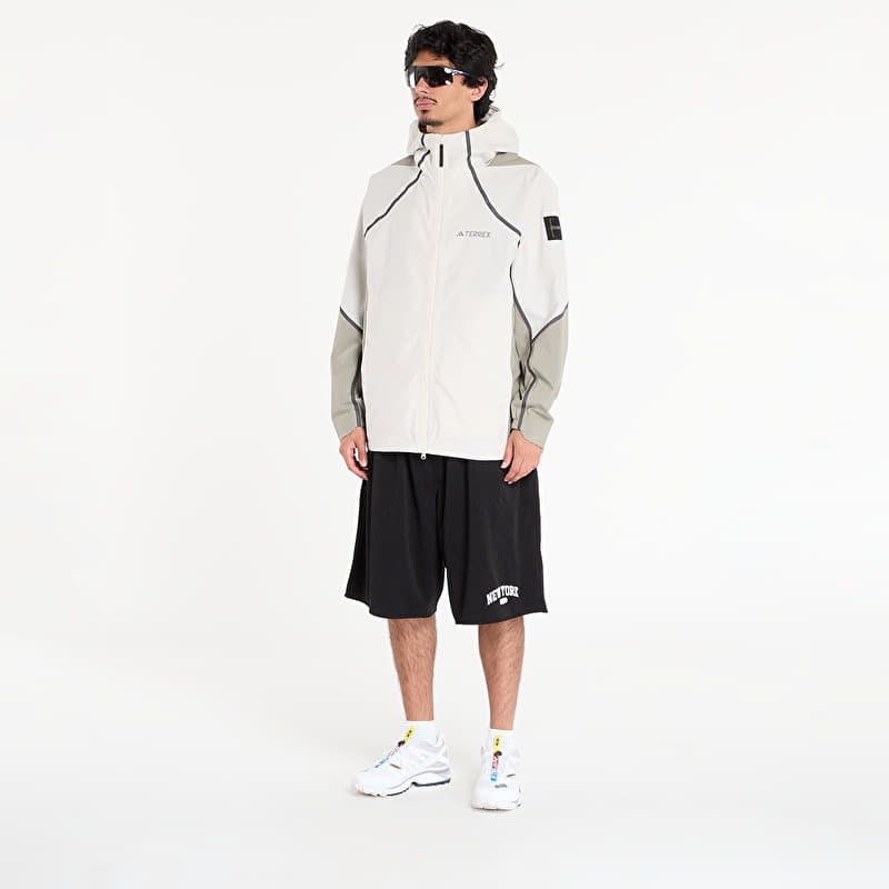 adidas Terrex x National Geographic CLIMAPROOF Rain Jacket Alumina
