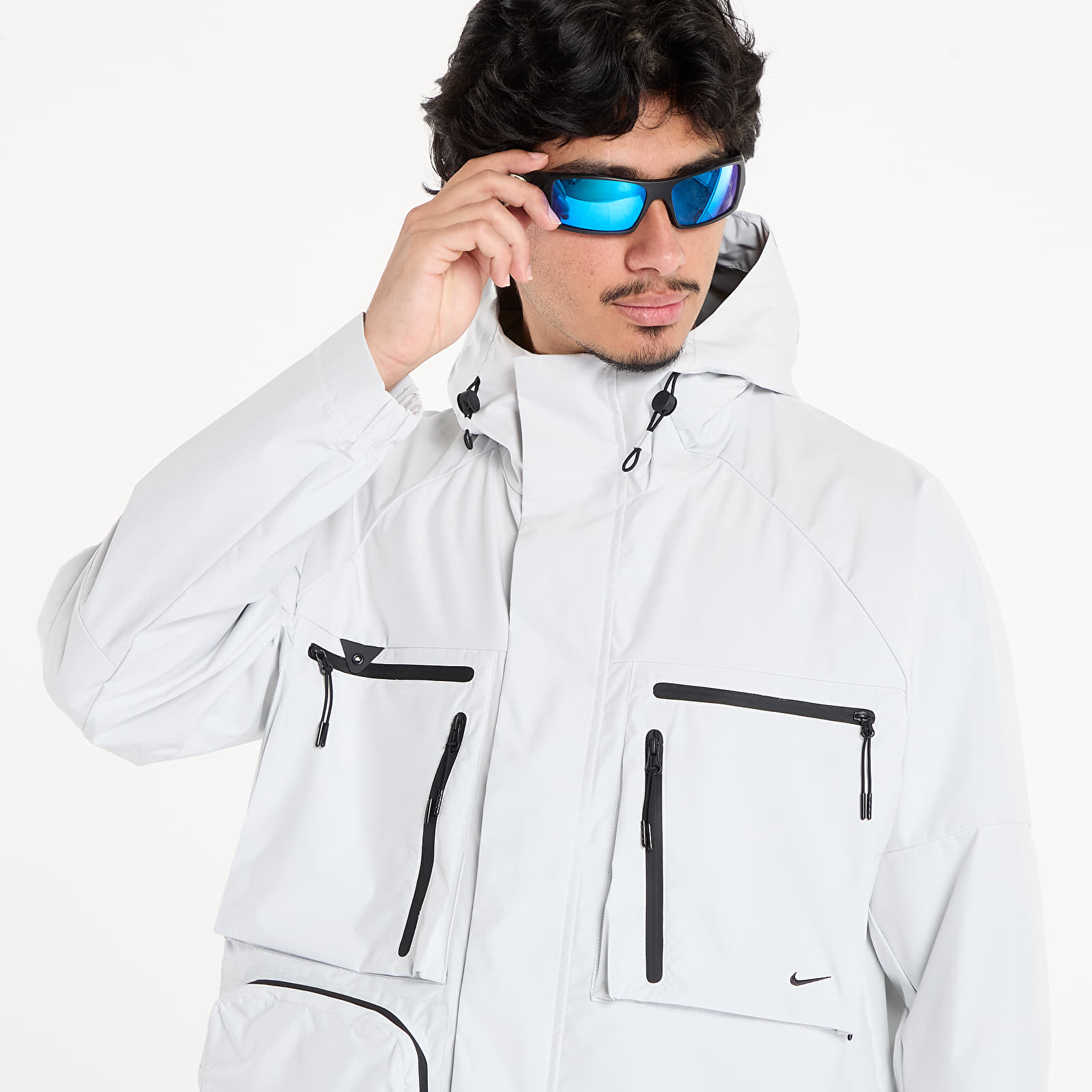 Giacche Nike Sportswear Tech Men's Super Lightweight Jacket Summit White