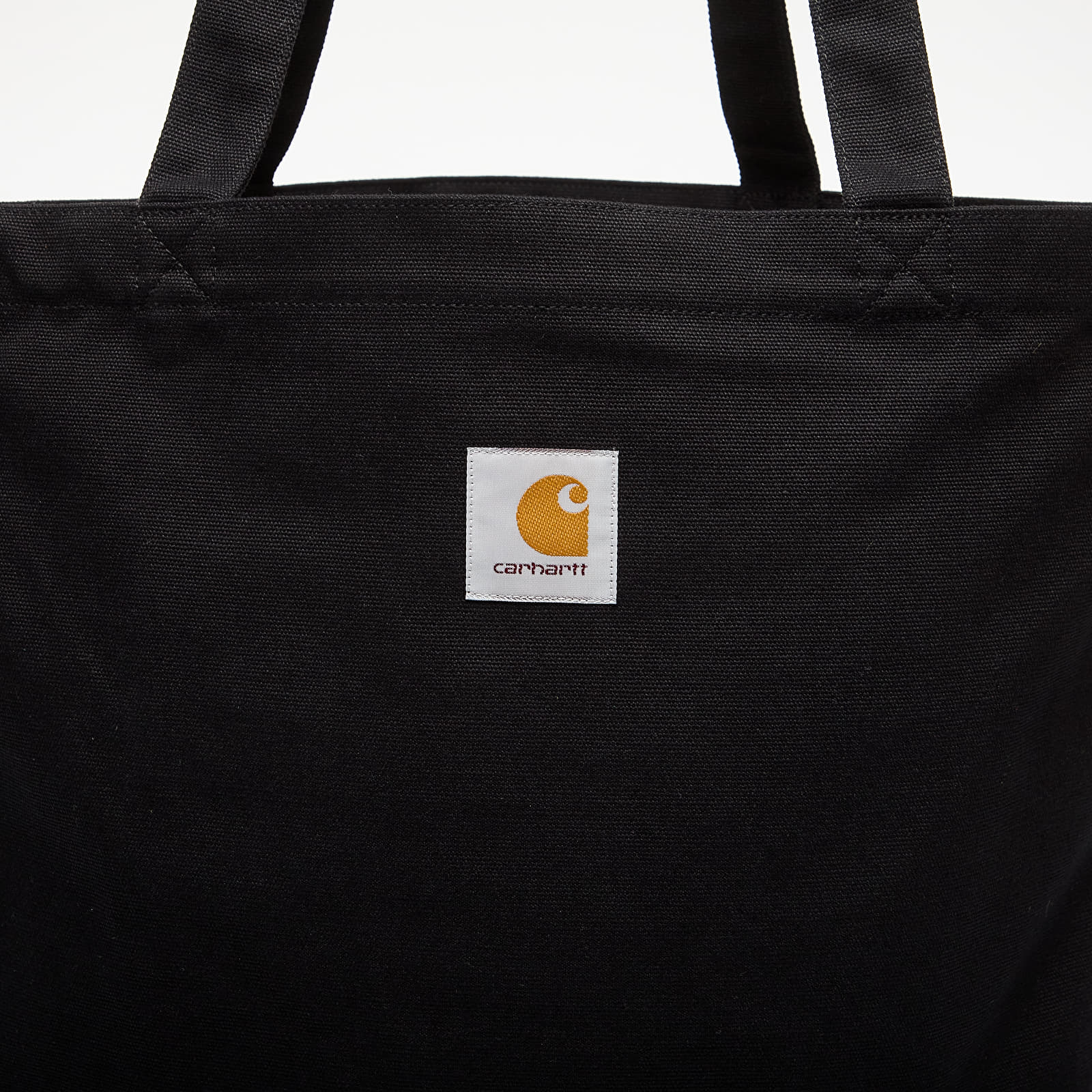 Genți de umăr pentru bărbați Carhartt WIP Canvas Graphic Tote Pronto Print/ Black
