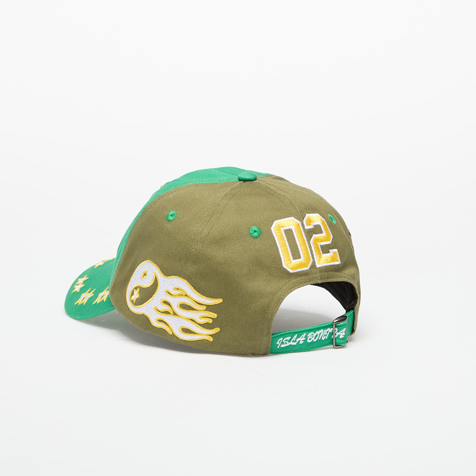 Kepsar TwoJeys Embroidered Green Dad Cap Green