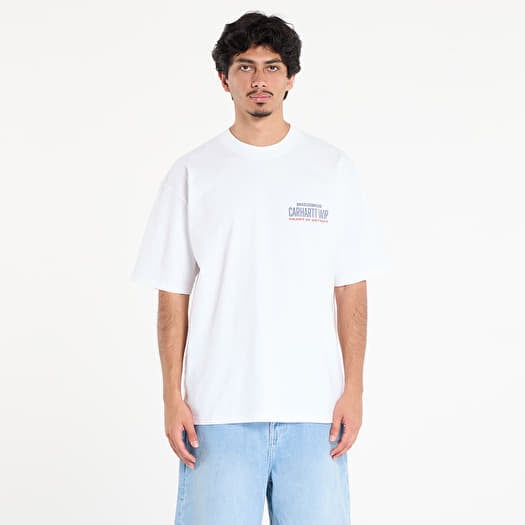 T-shirt Carhartt WIP S/S Arcan T-Shirt UNISEX White Heavy Stone Wash