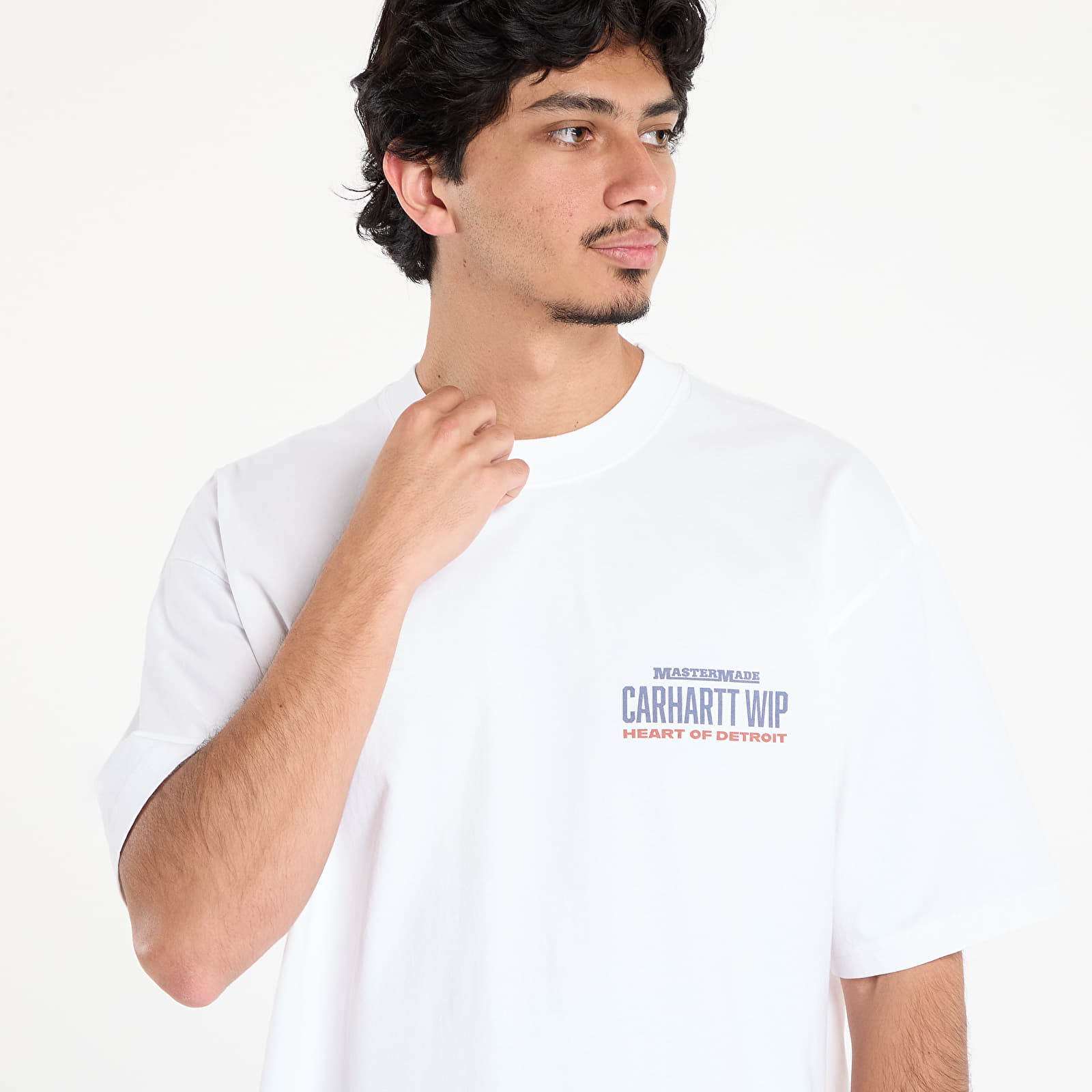 Men's T-shirts Carhartt WIP S/S Arcan T-Shirt UNISEX White Heavy Stone Wash