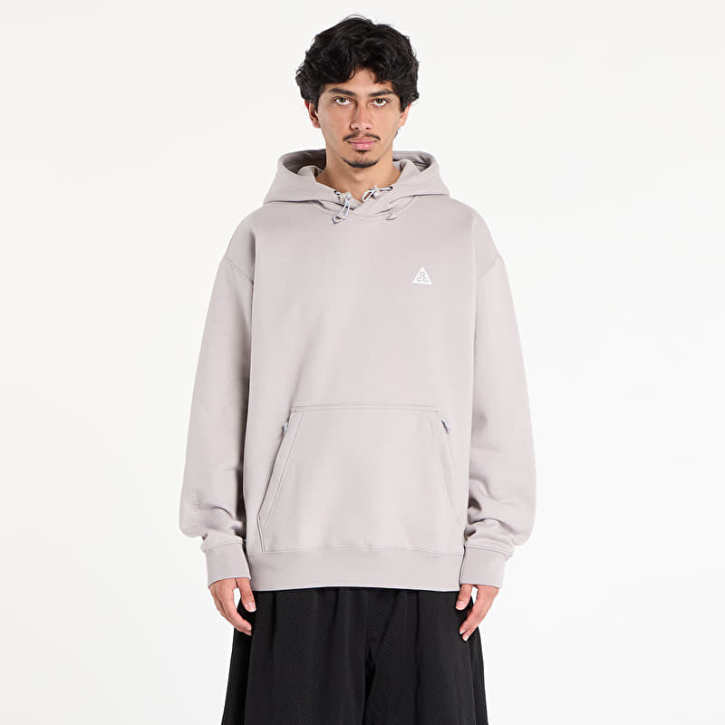 Mikina Nike ACG Therma-FIT Fleece Pullover Hoodie College Grey/ Football Grey/ Summit White