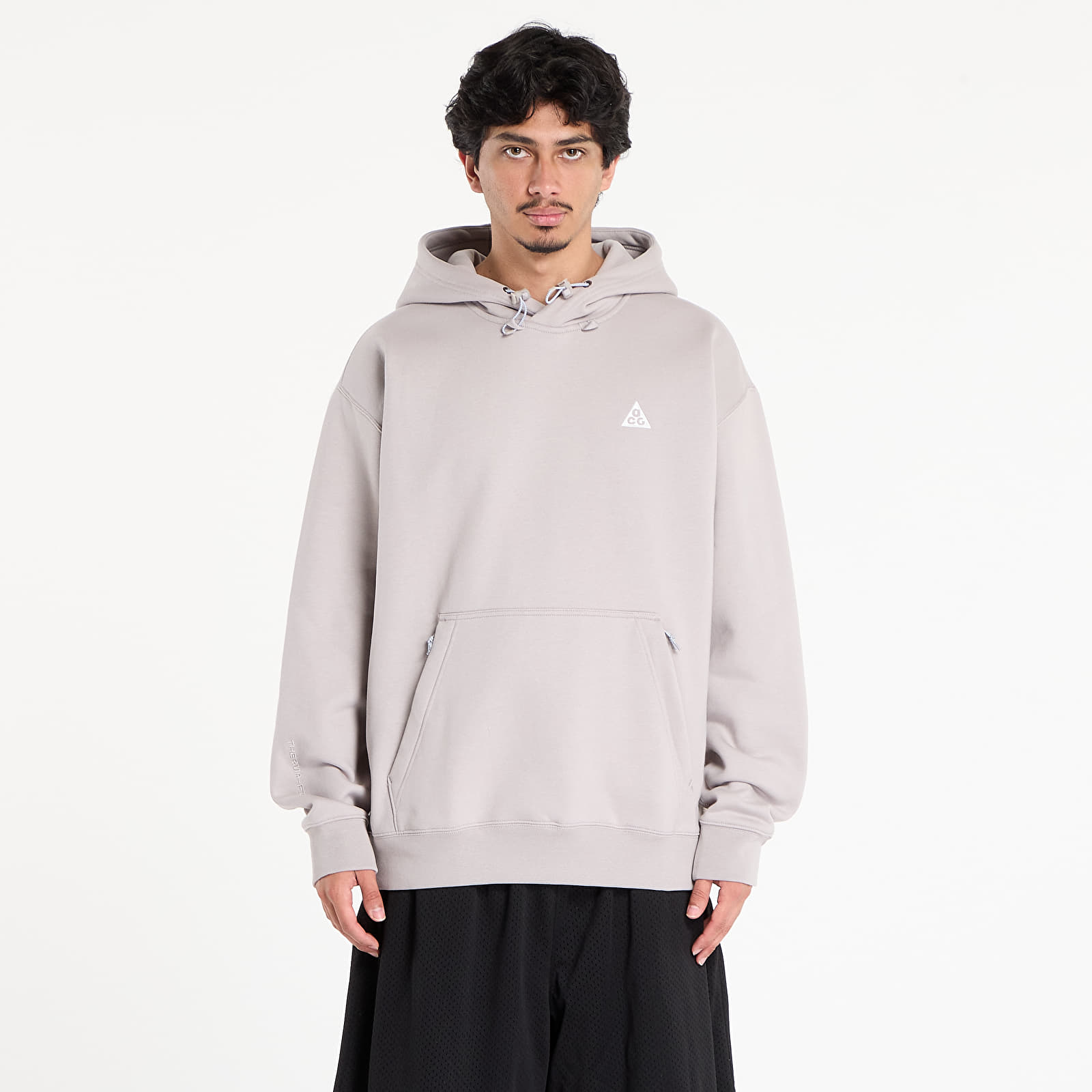 Hoodies and sweatshirts Nike ACG Therma-FIT Fleece Pullover Hoodie College Grey/ Football Grey/ Summit White