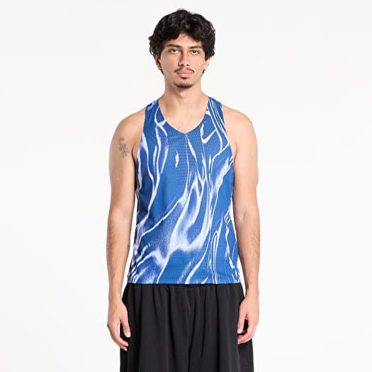 Tank top Nike AeroSwift Coastal Blue/ White