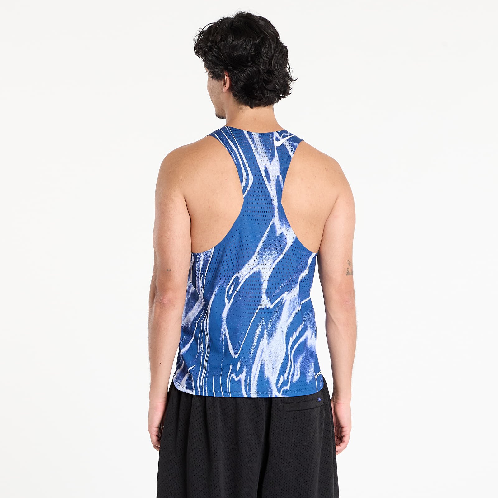 Canotta Nike AeroSwift Coastal Blue/ White