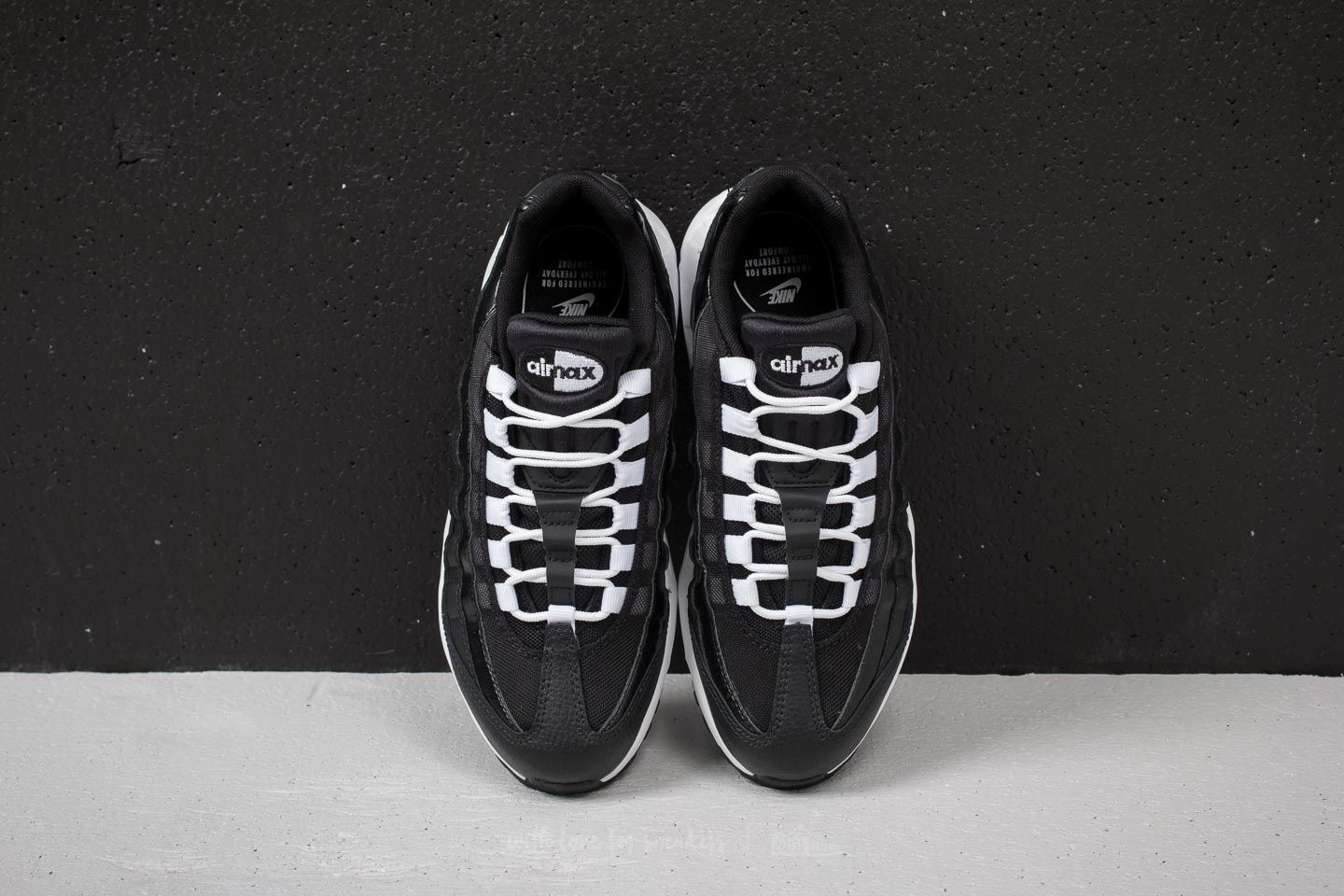 Women s shoes Nike Wmns Air Max 95 Black Black White Footshop