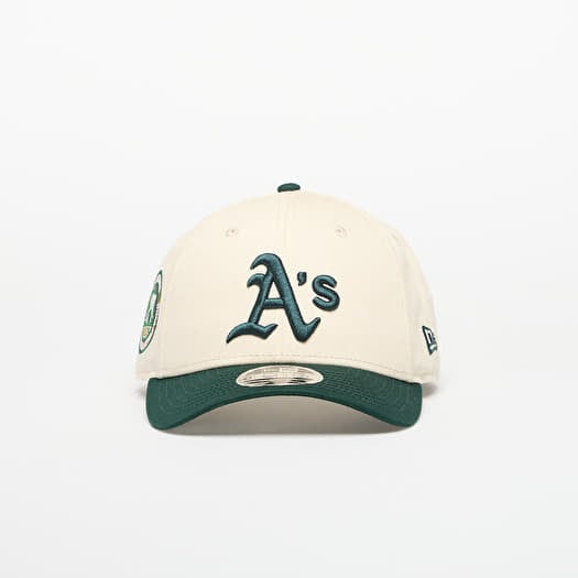 Cap New Era 9FORTY Patch Oakathco Cap Light Cream/ Dark Green