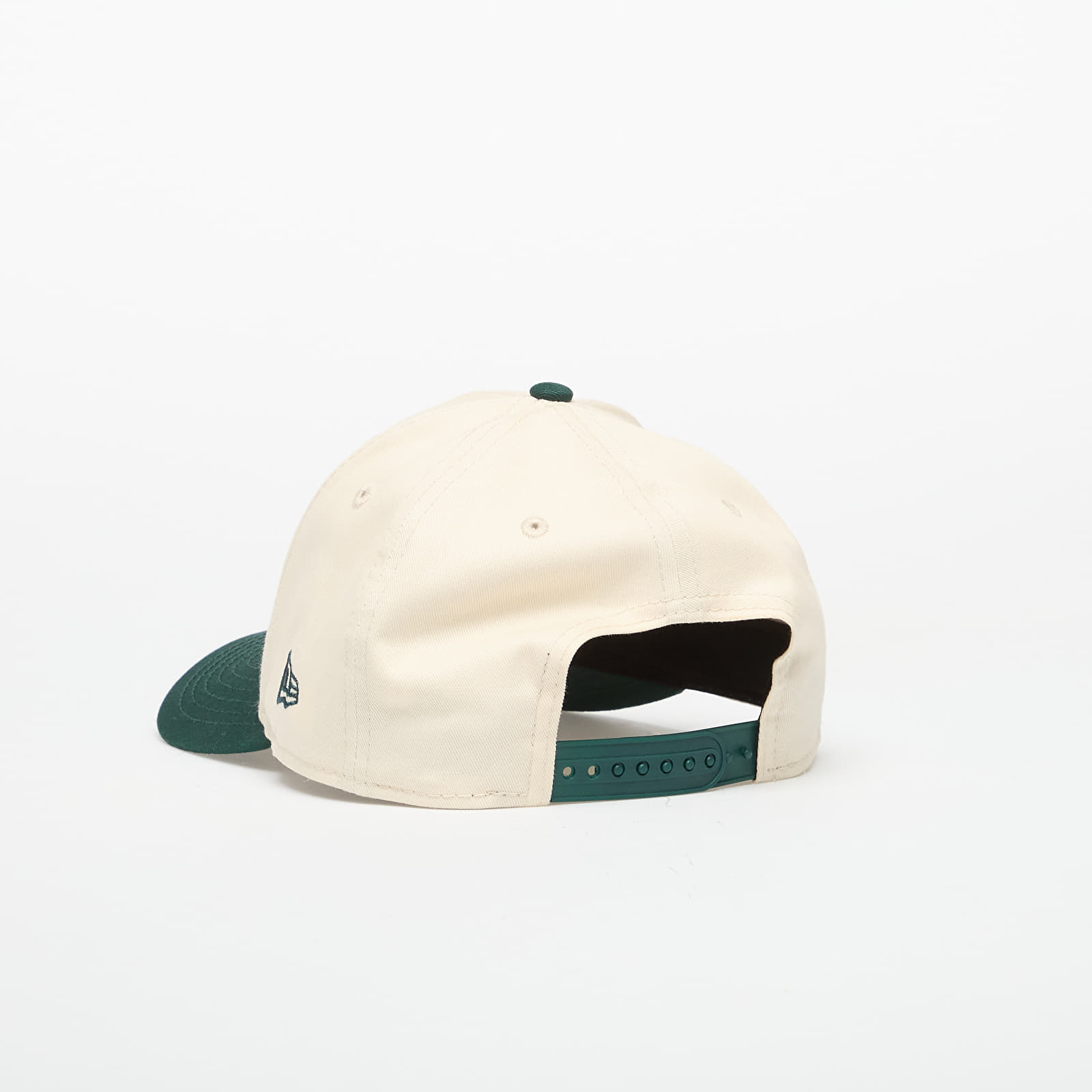 Miesten lippikset New Era 9FORTY Patch Oakathco Cap Light Cream/ Dark Green