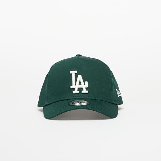 Cap New Era Los Angeles Dodgers 9FORTY Aframe Essential Cap Dark Green/ Ltc