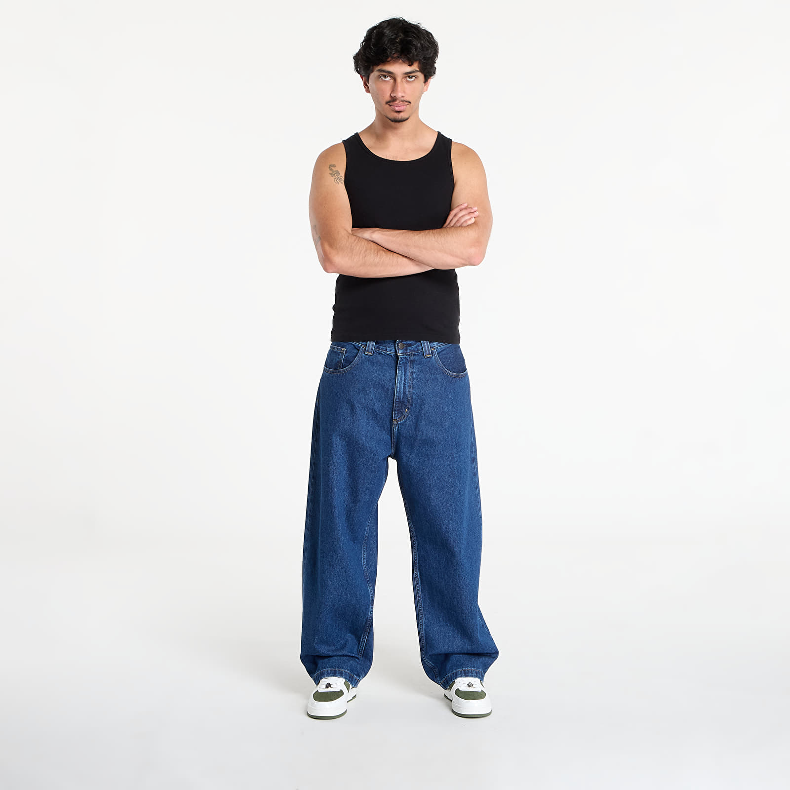 Men's jeans Carhartt WIP Brandon Pant Blue Stone Washed