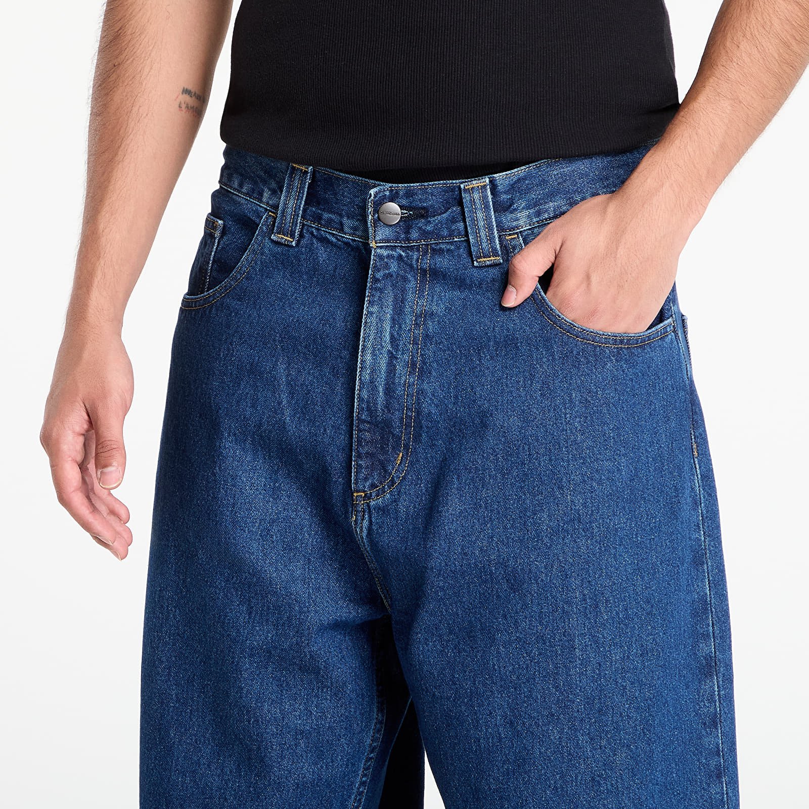 Men's jeans Carhartt WIP Brandon Pant Blue Stone Washed