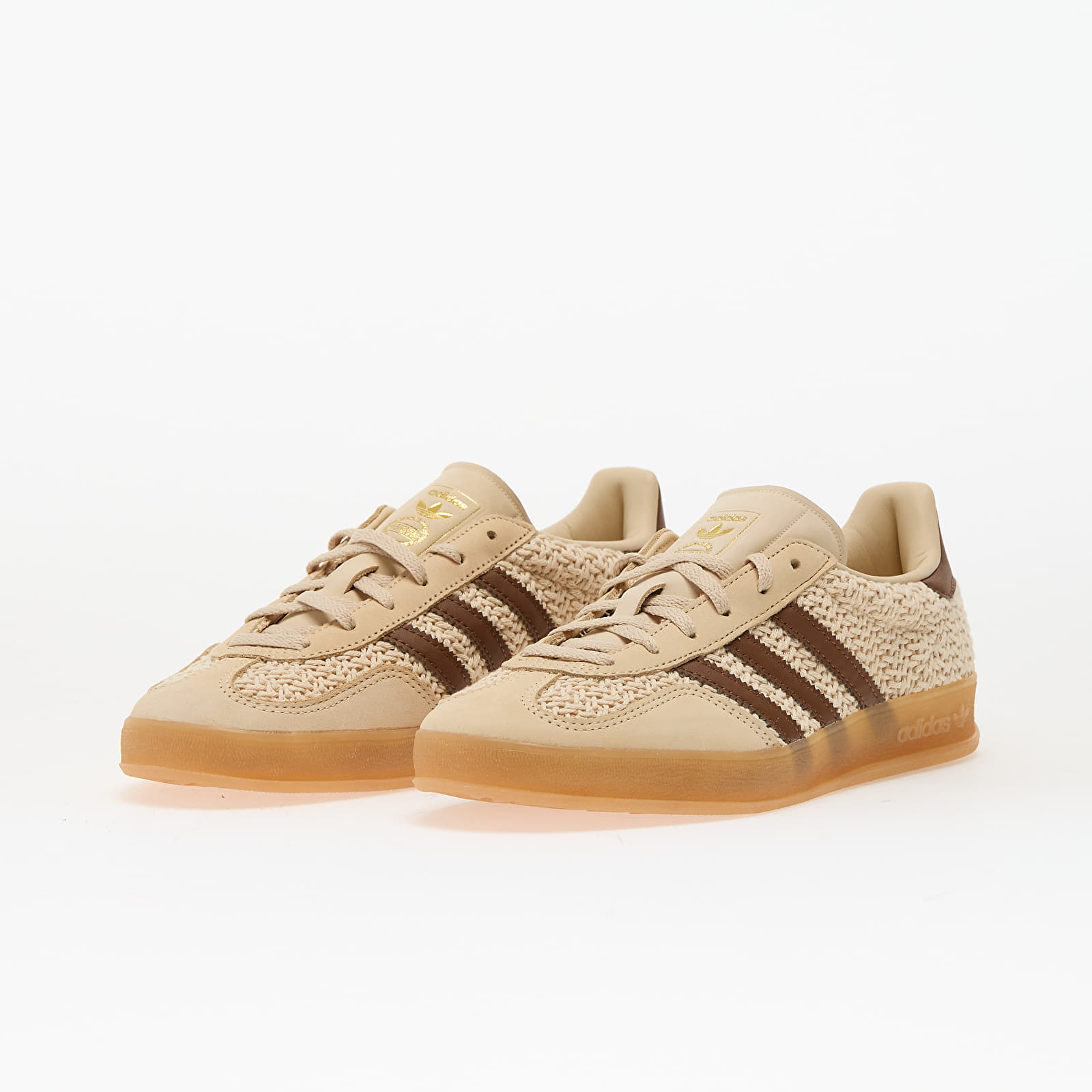 Ženske tenisice adidas Gazelle Indoor W Sand Strata/ Preloved Brown/ Gum