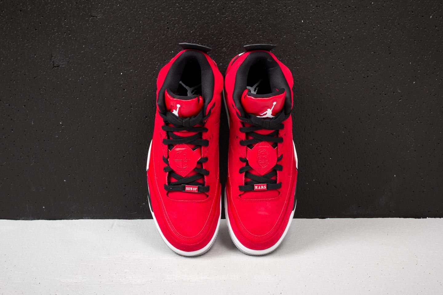 Sko til mænd Jordan Son Of Low Gym Red/ White-Black-Wolf Grey
