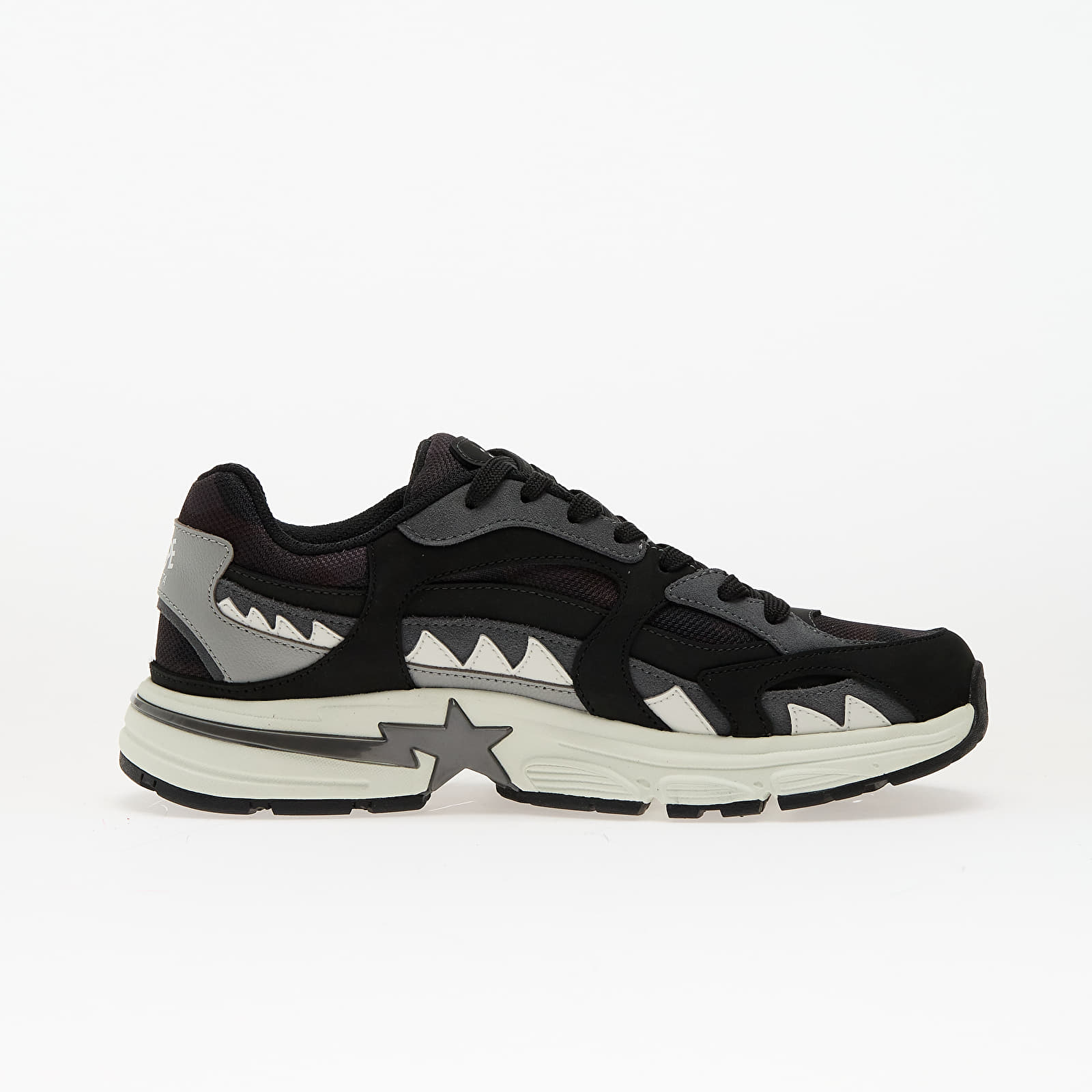 Men's shoes A BATHING APE Bape Shark Sta 1 M2 Black