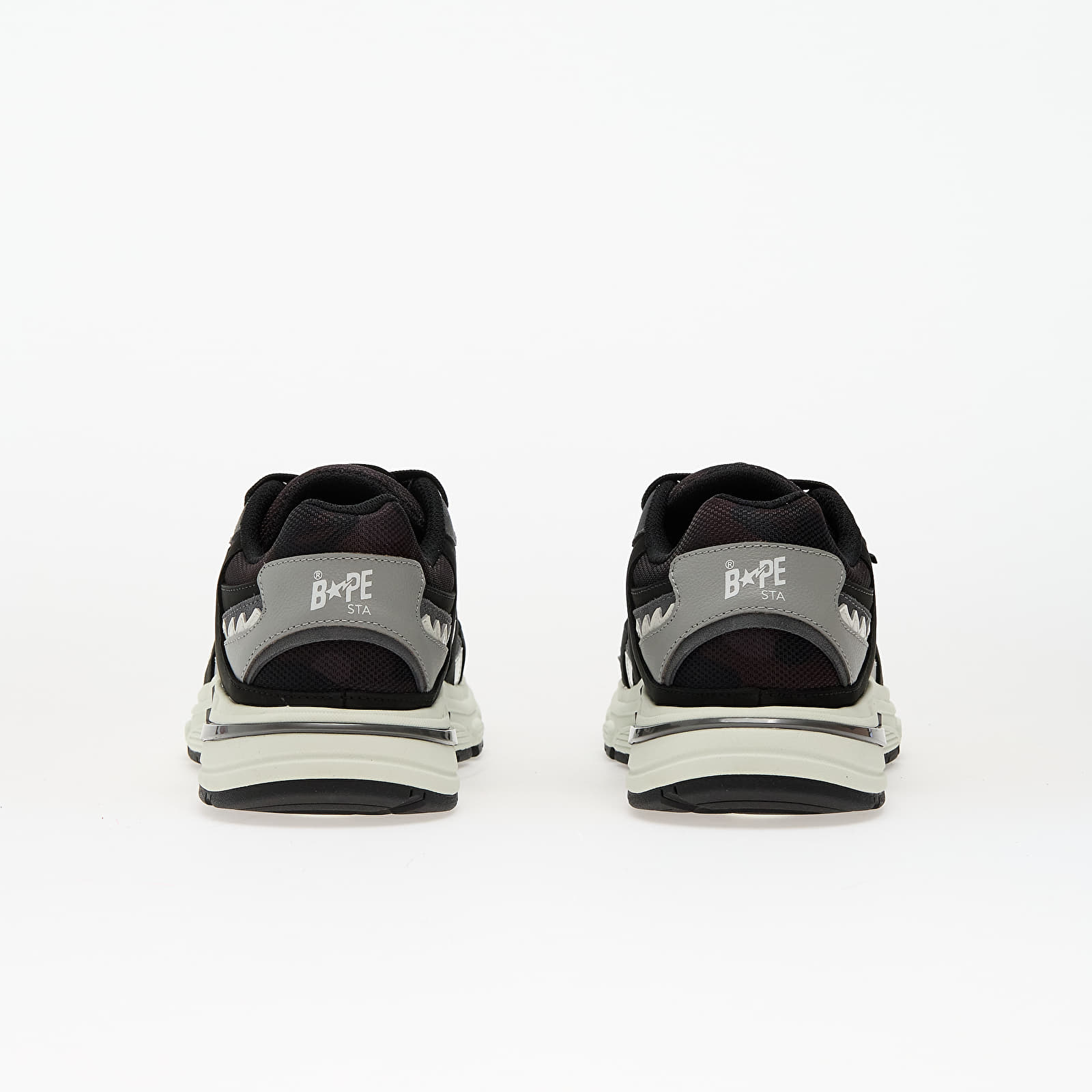 Men's shoes A BATHING APE Bape Shark Sta 1 M2 Black