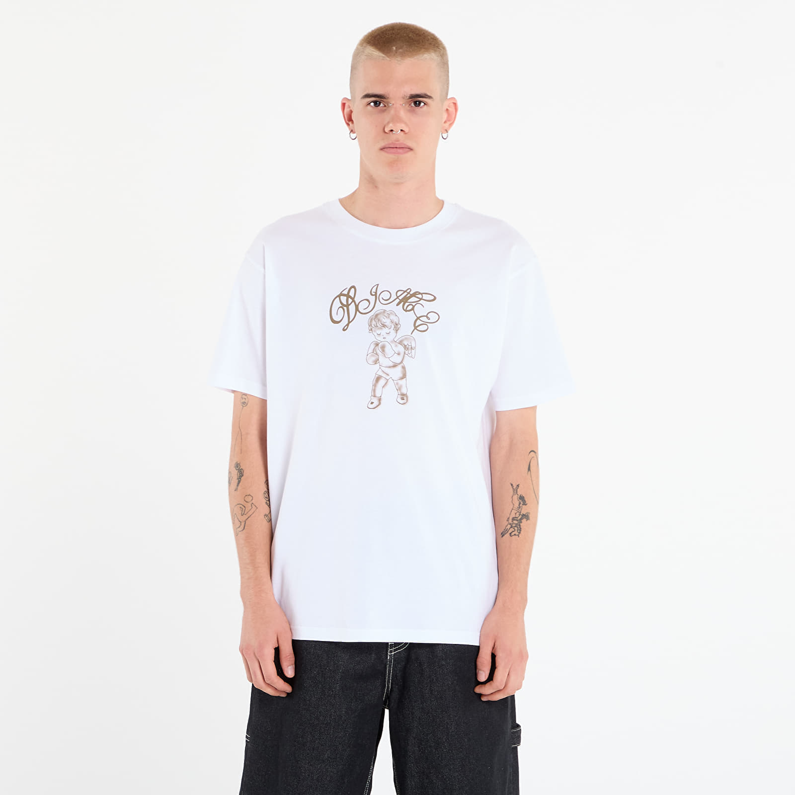 Tricou DIME Fighter T-Shirt UNISEX White XL