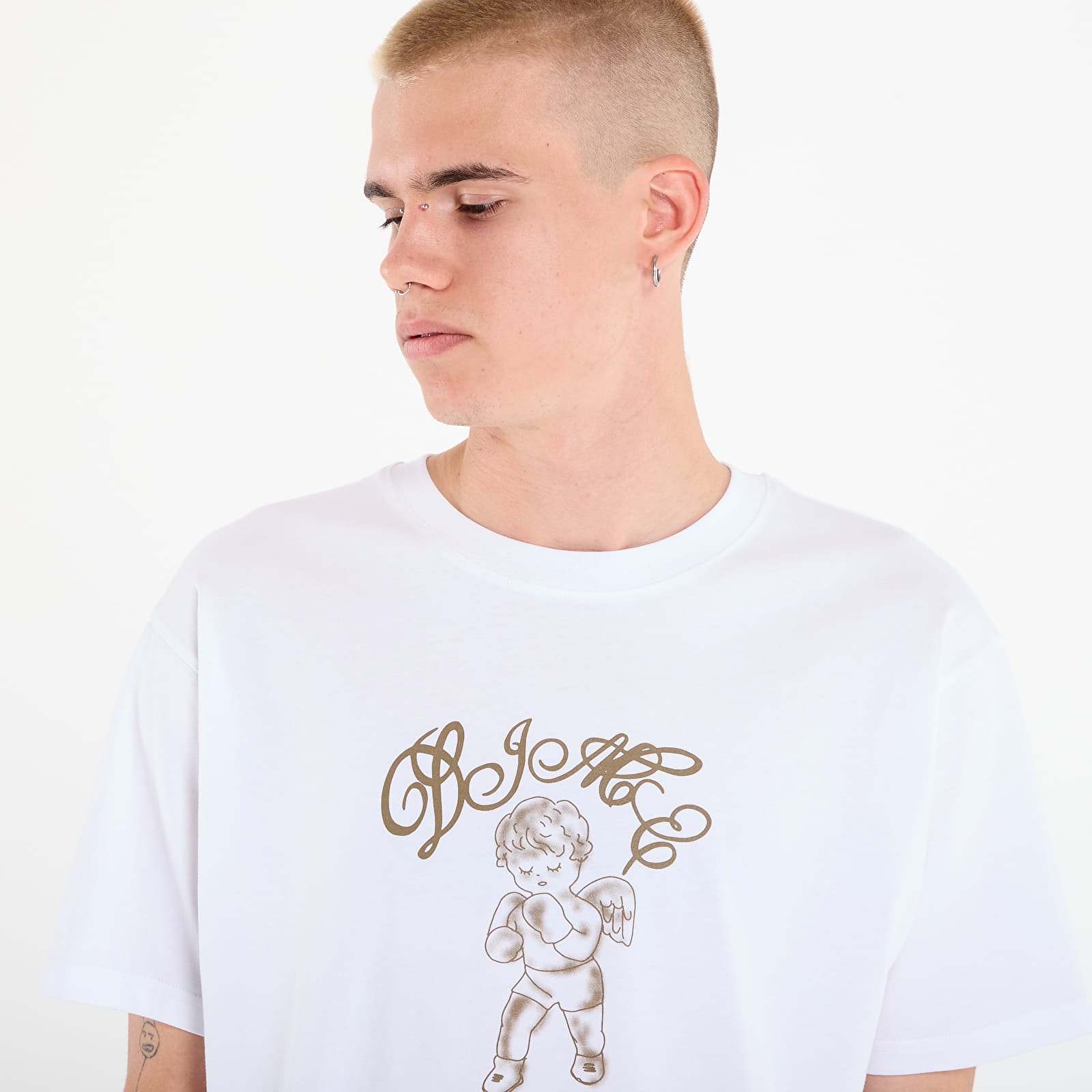 Тениски DIME Fighter T-Shirt UNISEX White