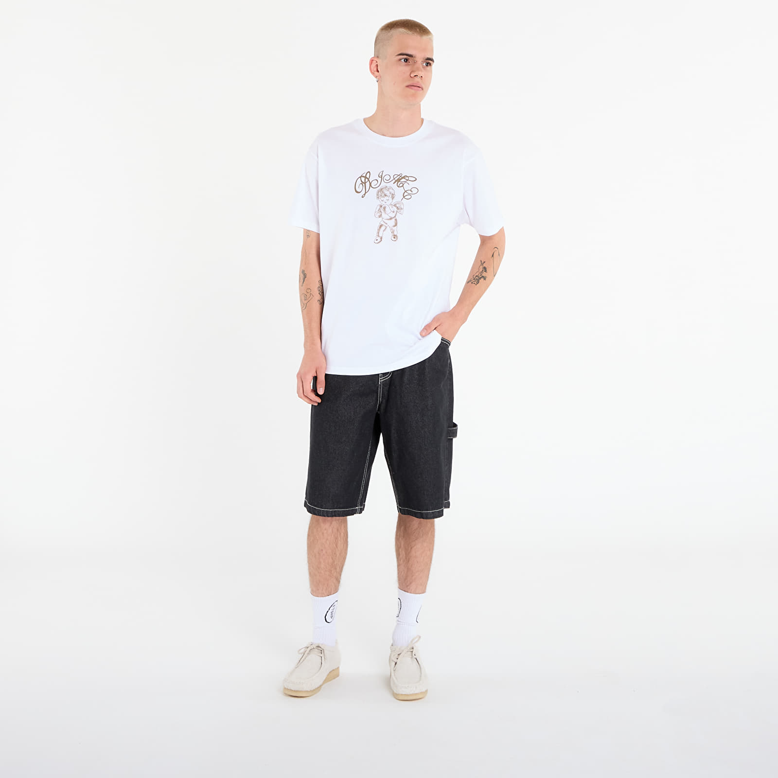 Тениски DIME Fighter T-Shirt UNISEX White