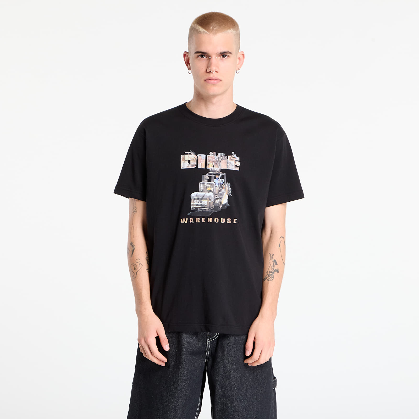 Мъжки тениски DIME Mad Bry T-Shirt UNISEX Black