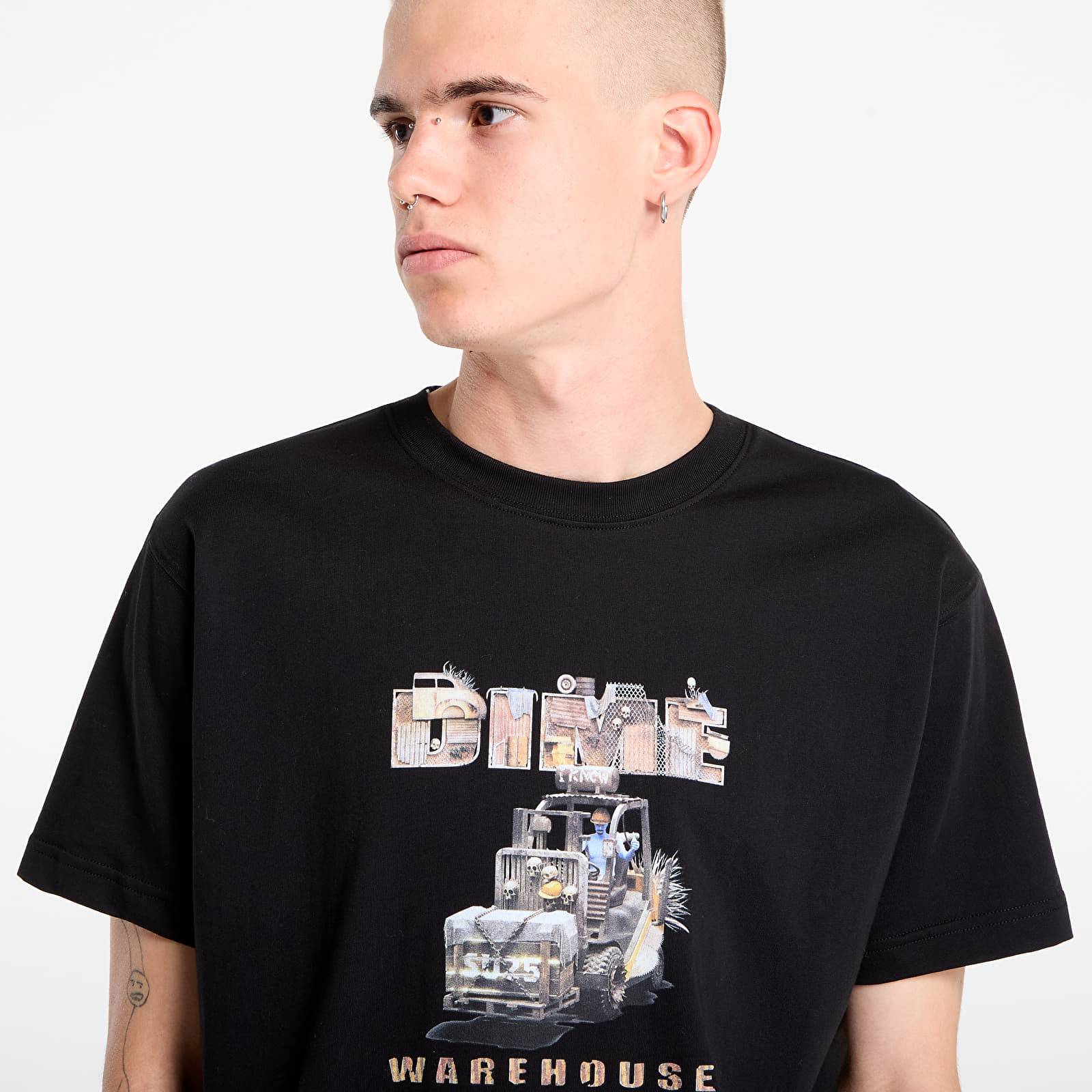 Мъжки тениски DIME Mad Bry T-Shirt UNISEX Black