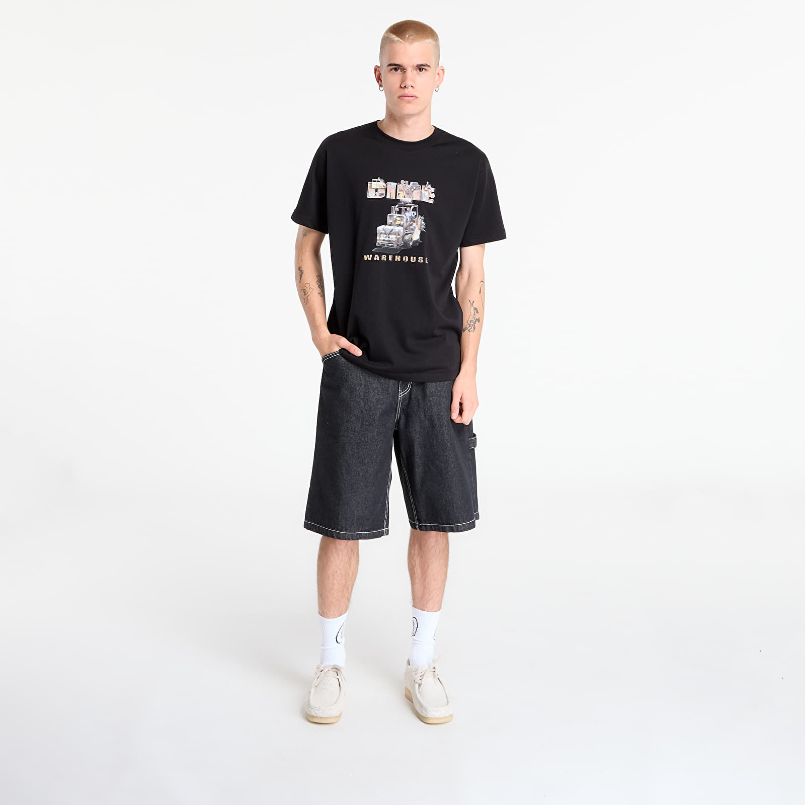 Мъжки тениски DIME Mad Bry T-Shirt UNISEX Black