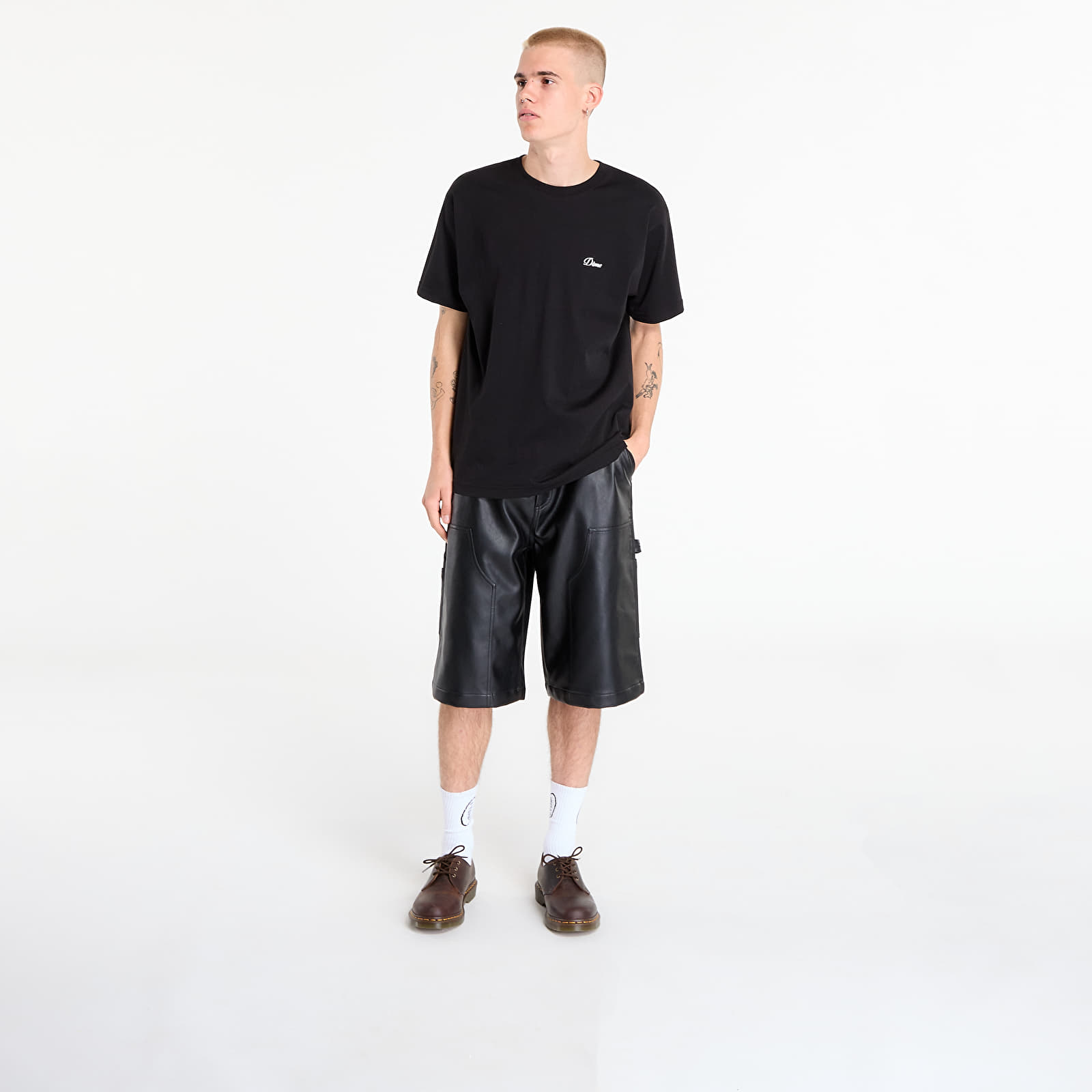 T-shirts DIME Cursive Small Logo T-Shirt UNISEX Black