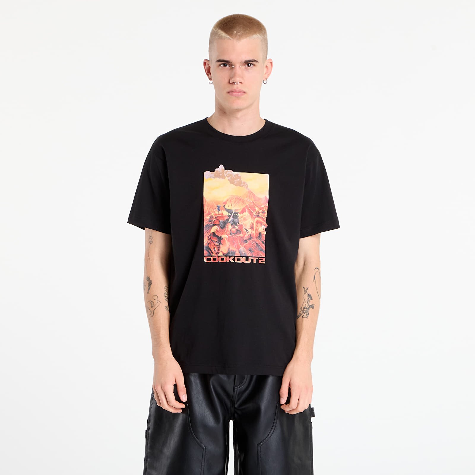 T-shirts DIME Cook Out 2 T-Shirt UNISEX Black