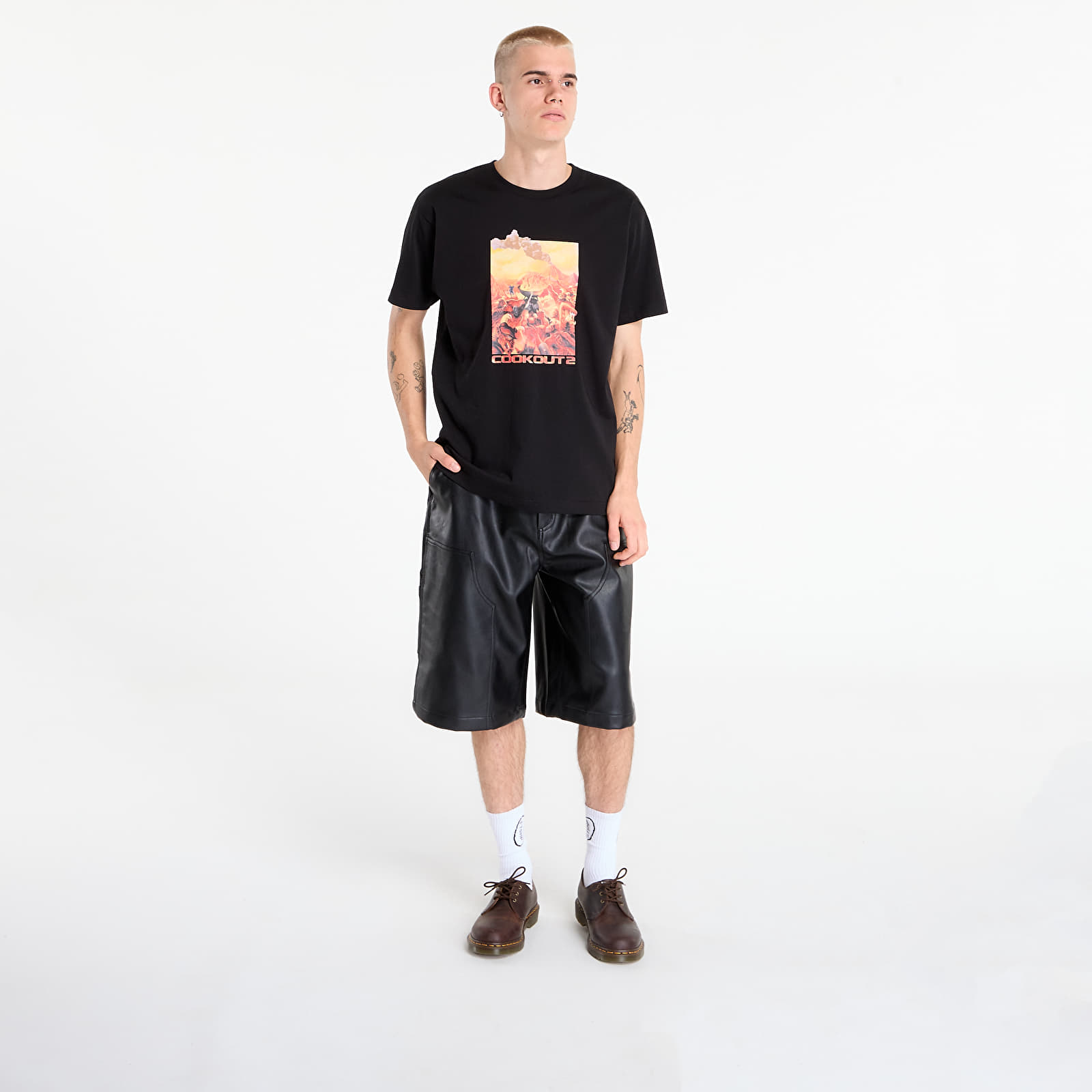 T-shirts DIME Cook Out 2 T-Shirt UNISEX Black