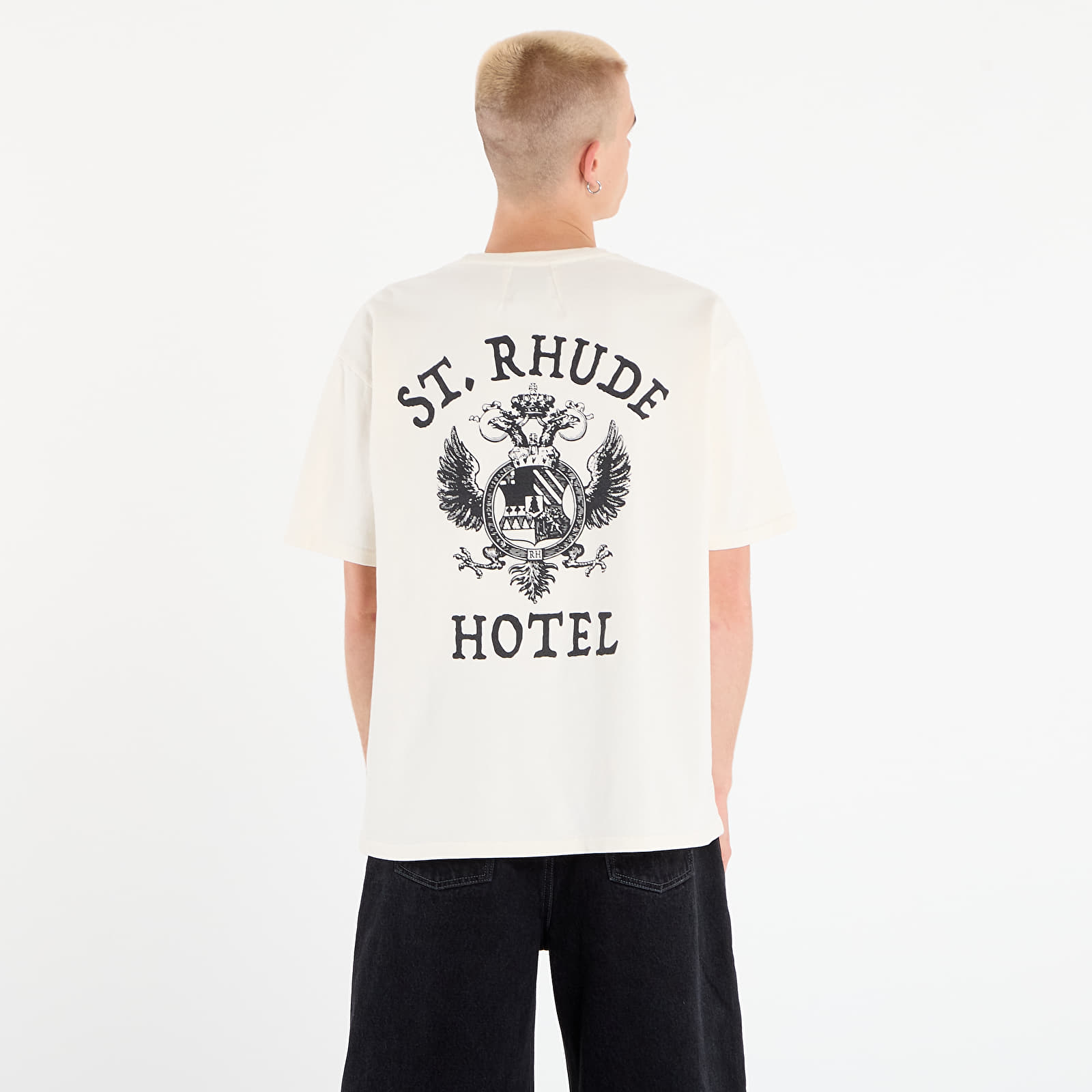 Camisetas de hombre Rhude St. Rhude Seal Tee Vintage White