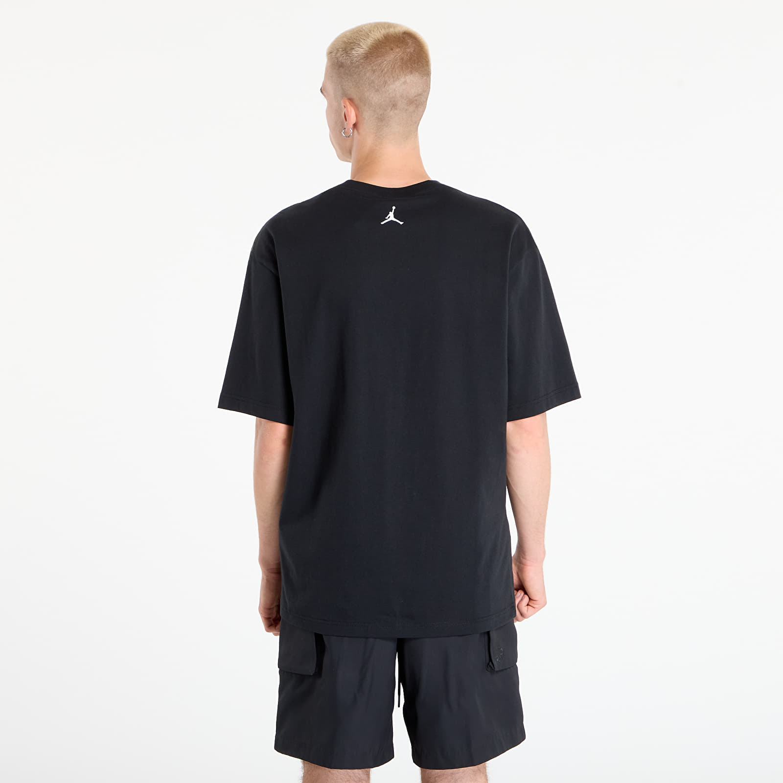 Majice T-shirt Jordan Men's Photo T-Shirt Black/ White