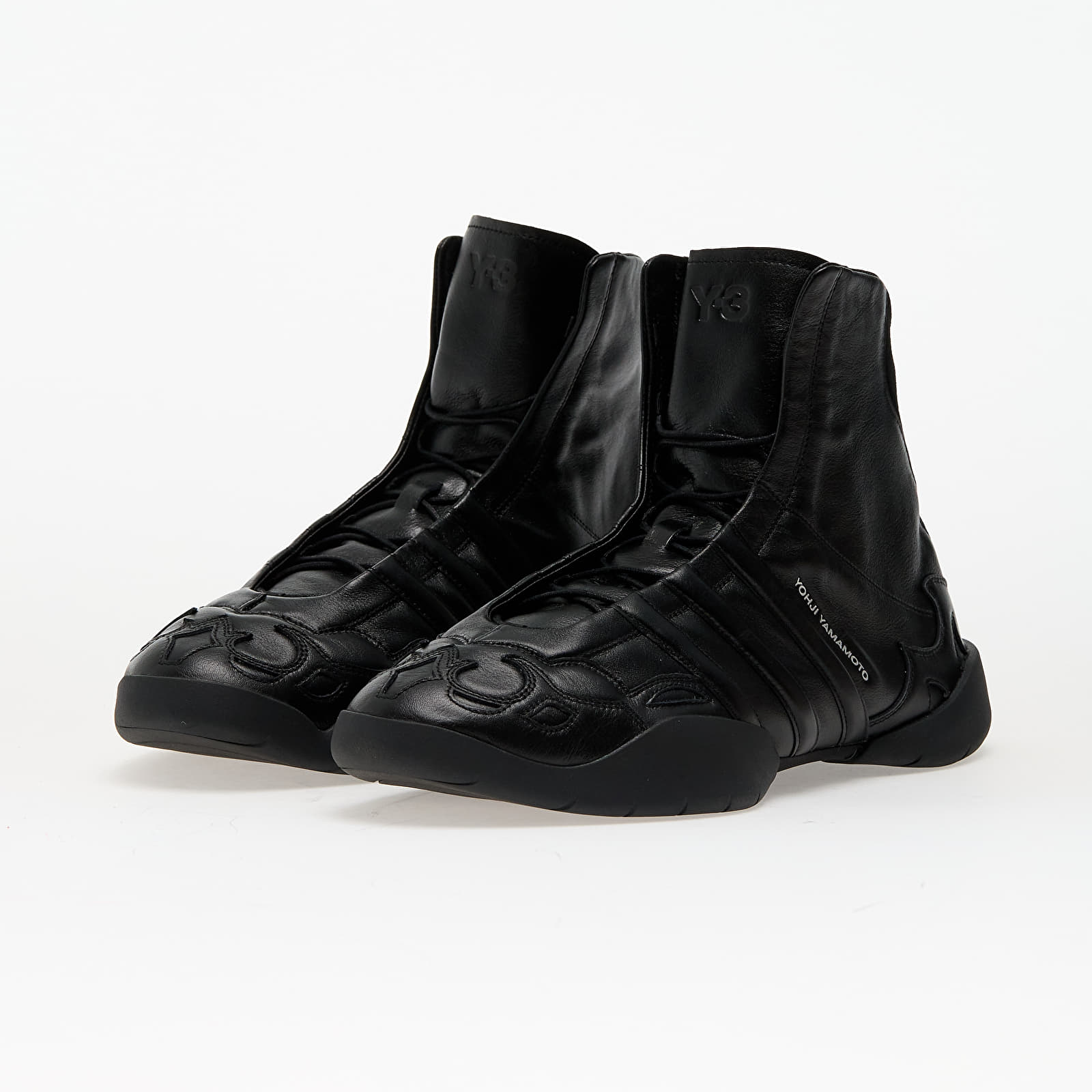 Moški čevlji Y-3 Regu 2002 Hi Black/ Black/ Black