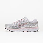Nike W P-6000 White/ Mtlc Silver-Elemental Pink-Black