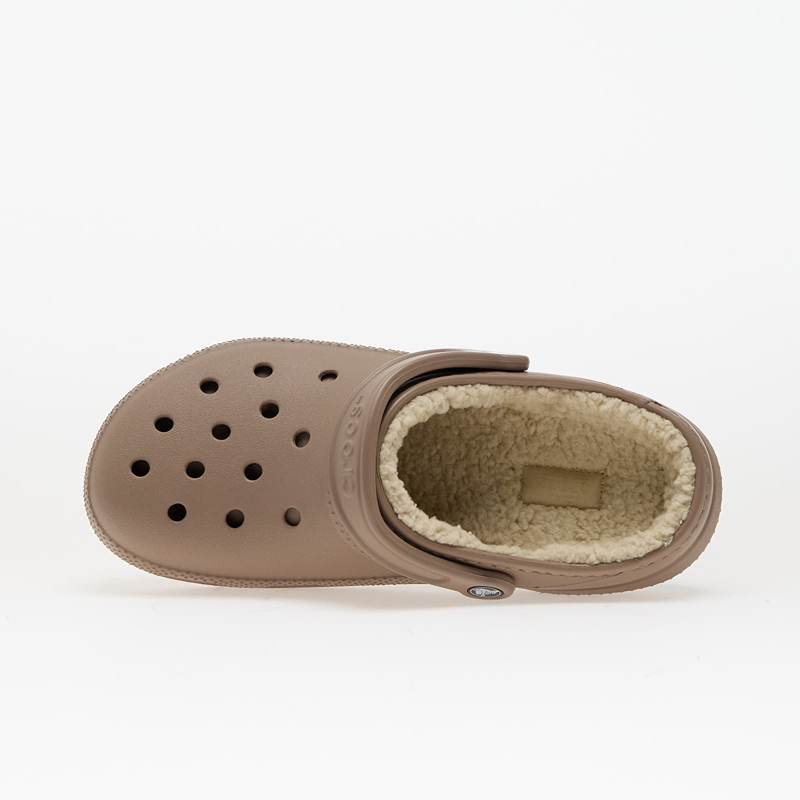 Herren Sneaker und Schuhe Crocs Classic Lined Clog Mushroom/ Bone