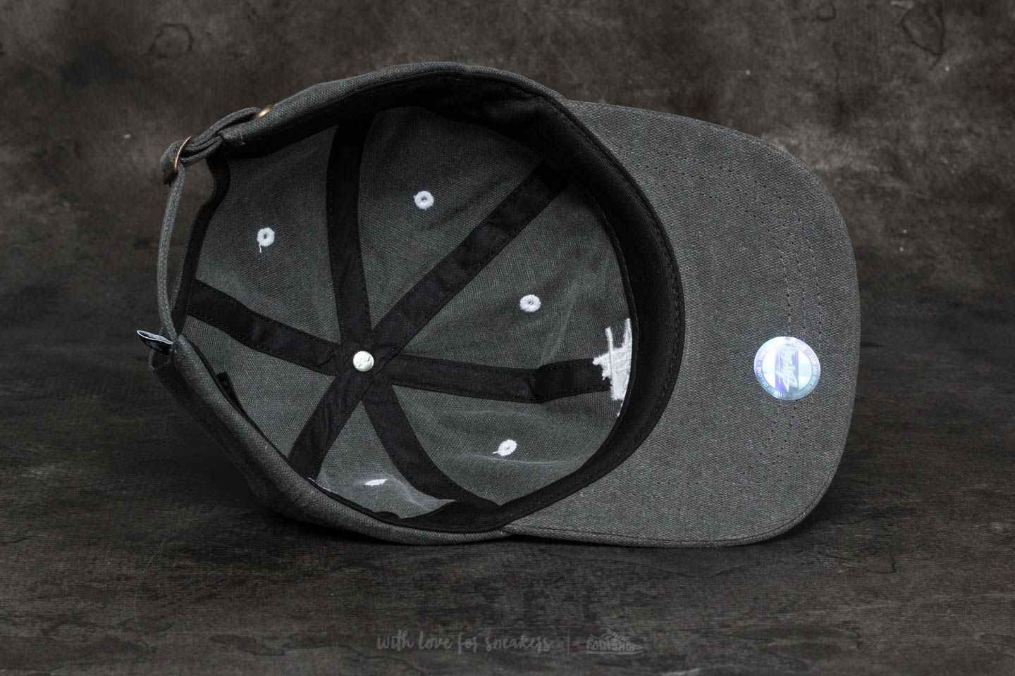 Kepurės Stüssy Washed Stock Low Pro Cap Black