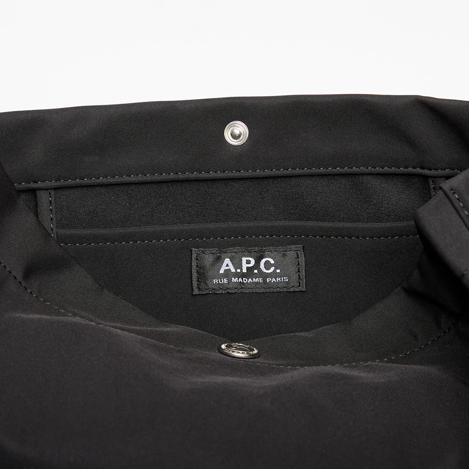 Vyriškos rankinės per petį A.P.C. Journal Small Satchel Black