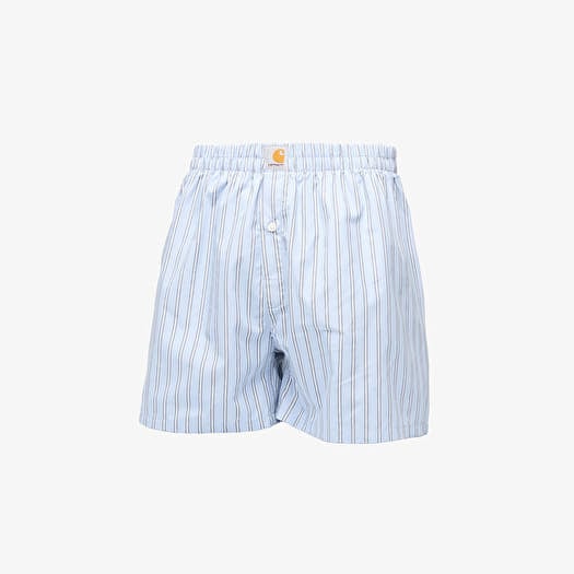 Carhartt WIP Cotton Boxer Grimsby Stripe/ Blue Fog