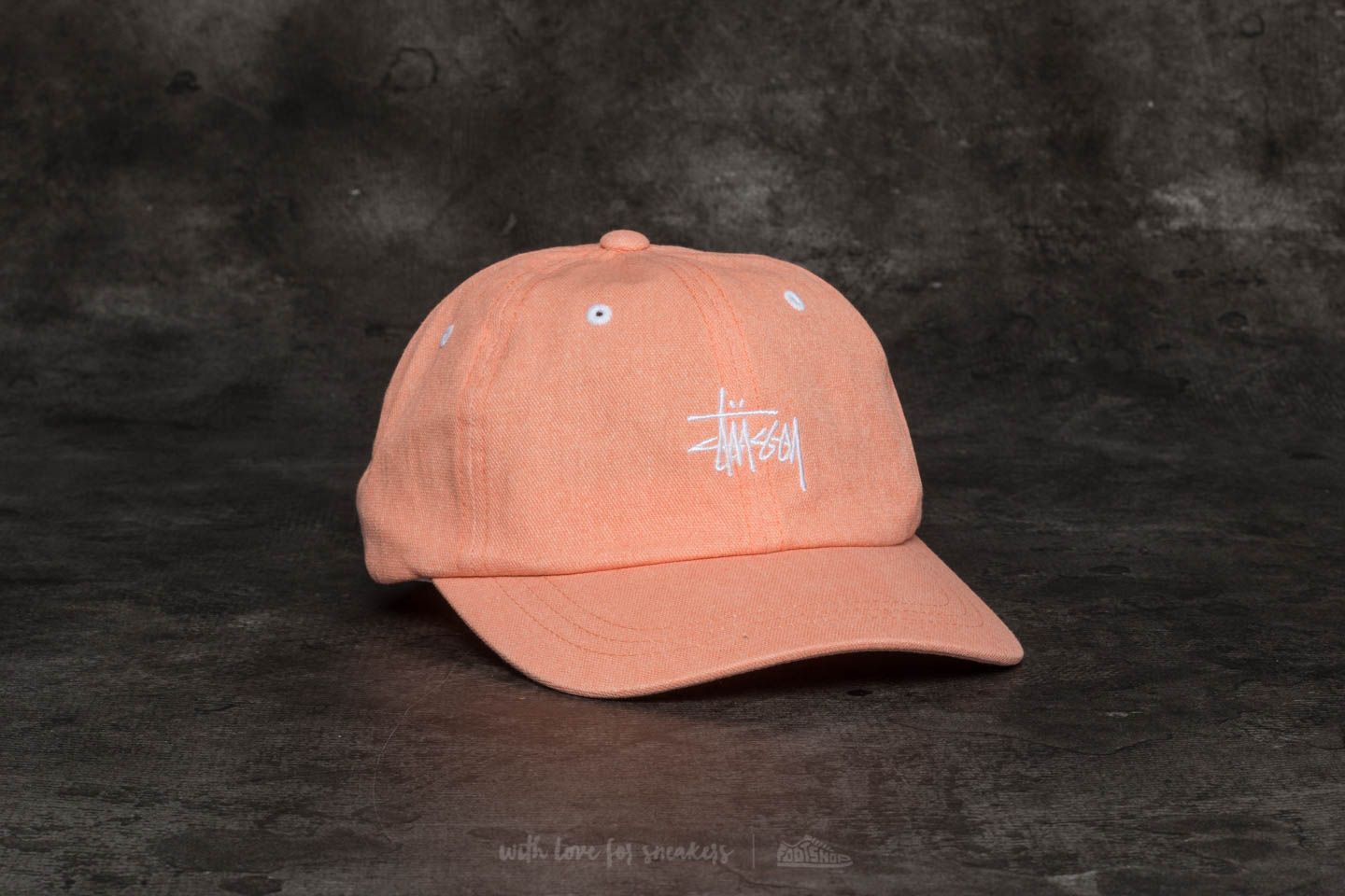 Sapkák Stüssy Washed Stock Low Pro Cap Orange