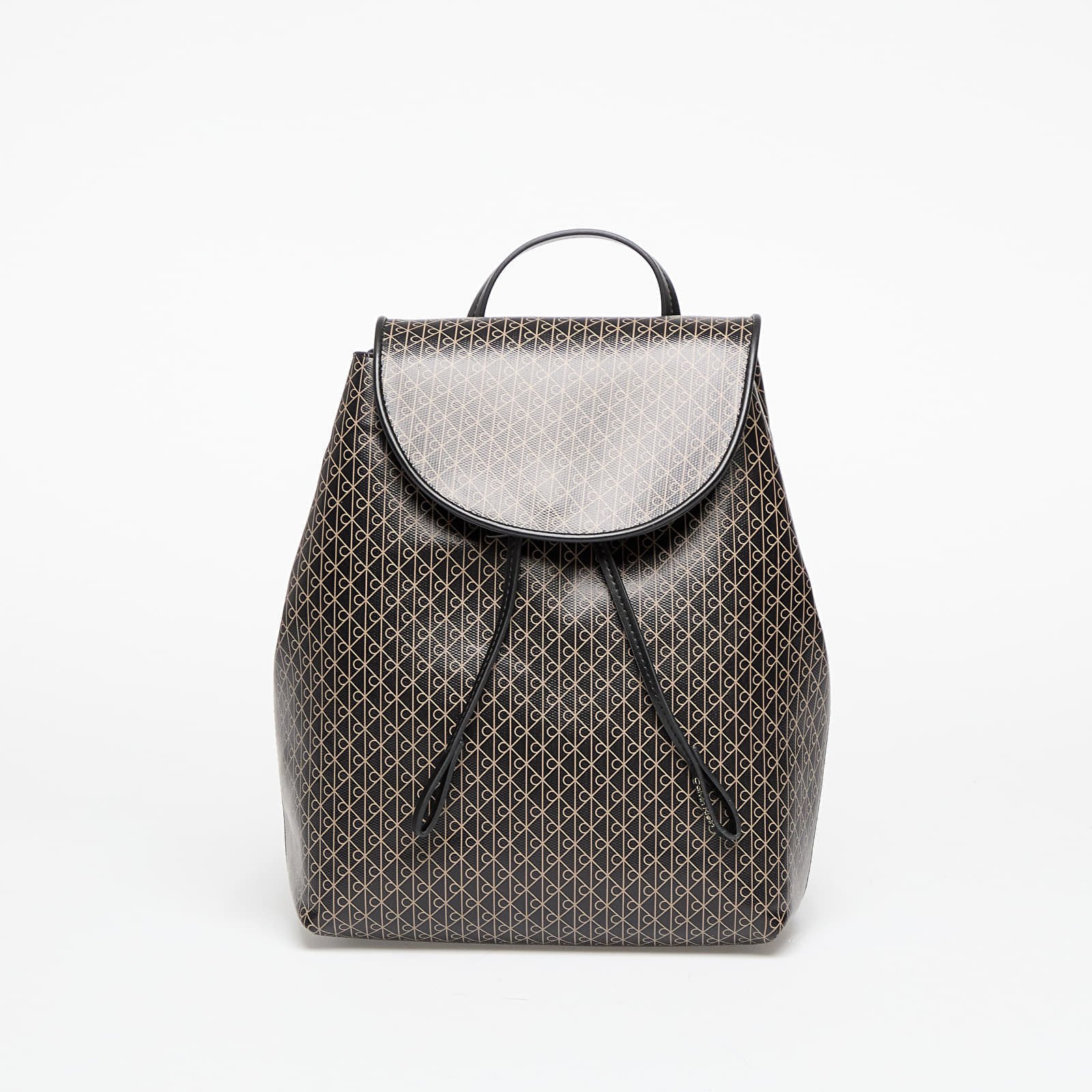 Calvin Klein Emblem Aop Flap Backpack Black Universal