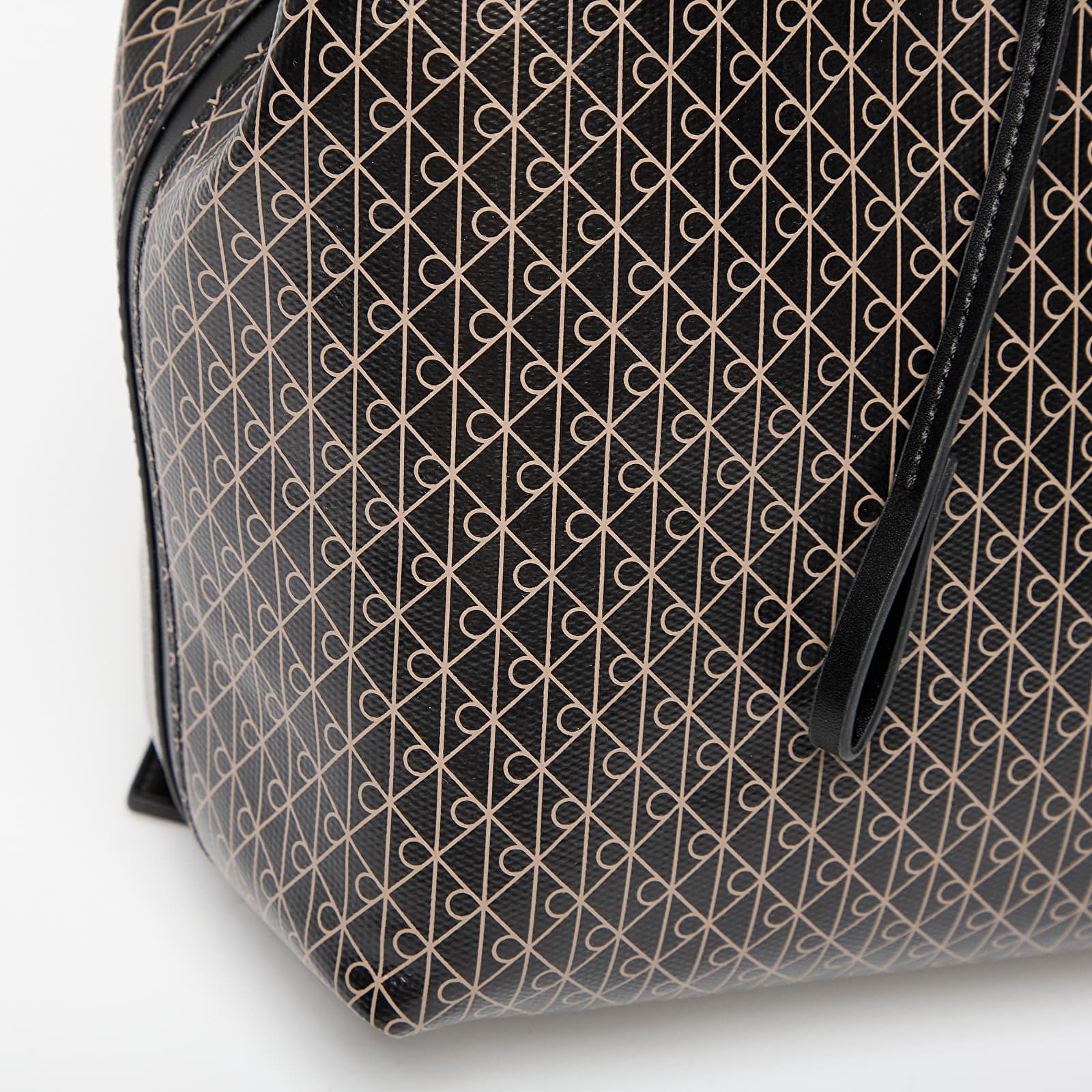Zaini da uomo  Calvin Klein Emblem Aop Flap Backpack Black