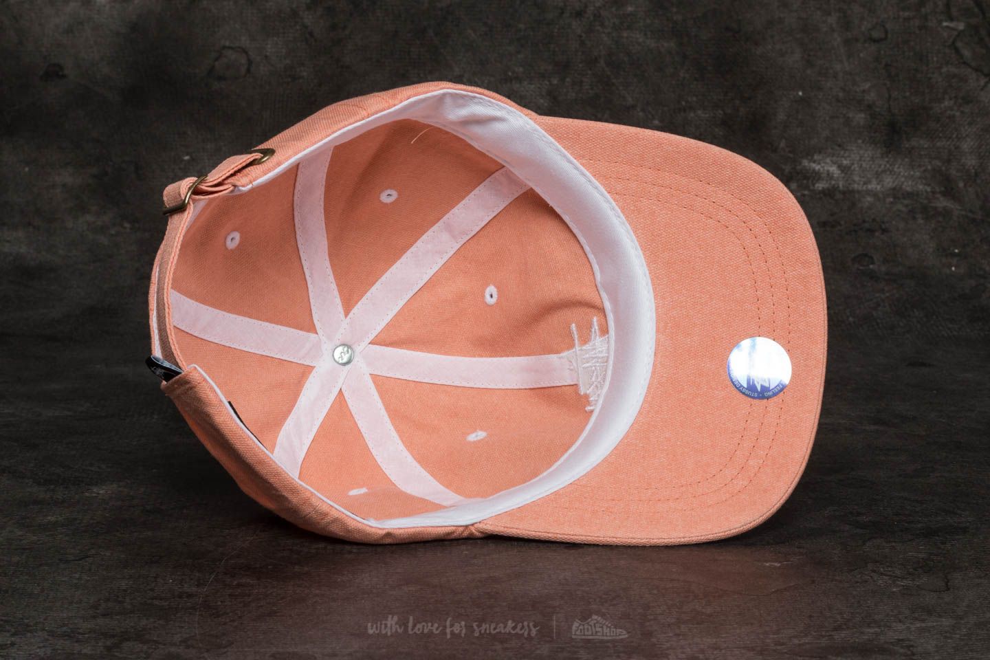 Sapkák Stüssy Washed Stock Low Pro Cap Orange