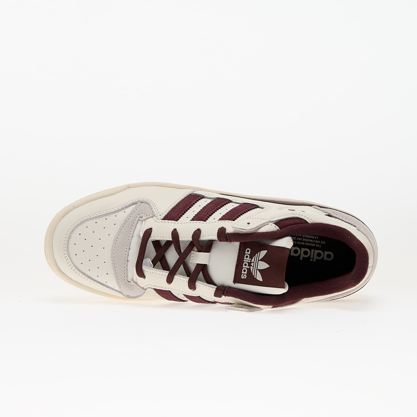 Muške tenisice adidas Forum Low Cl Cloud White/ Aura Ruby/ Wonder White