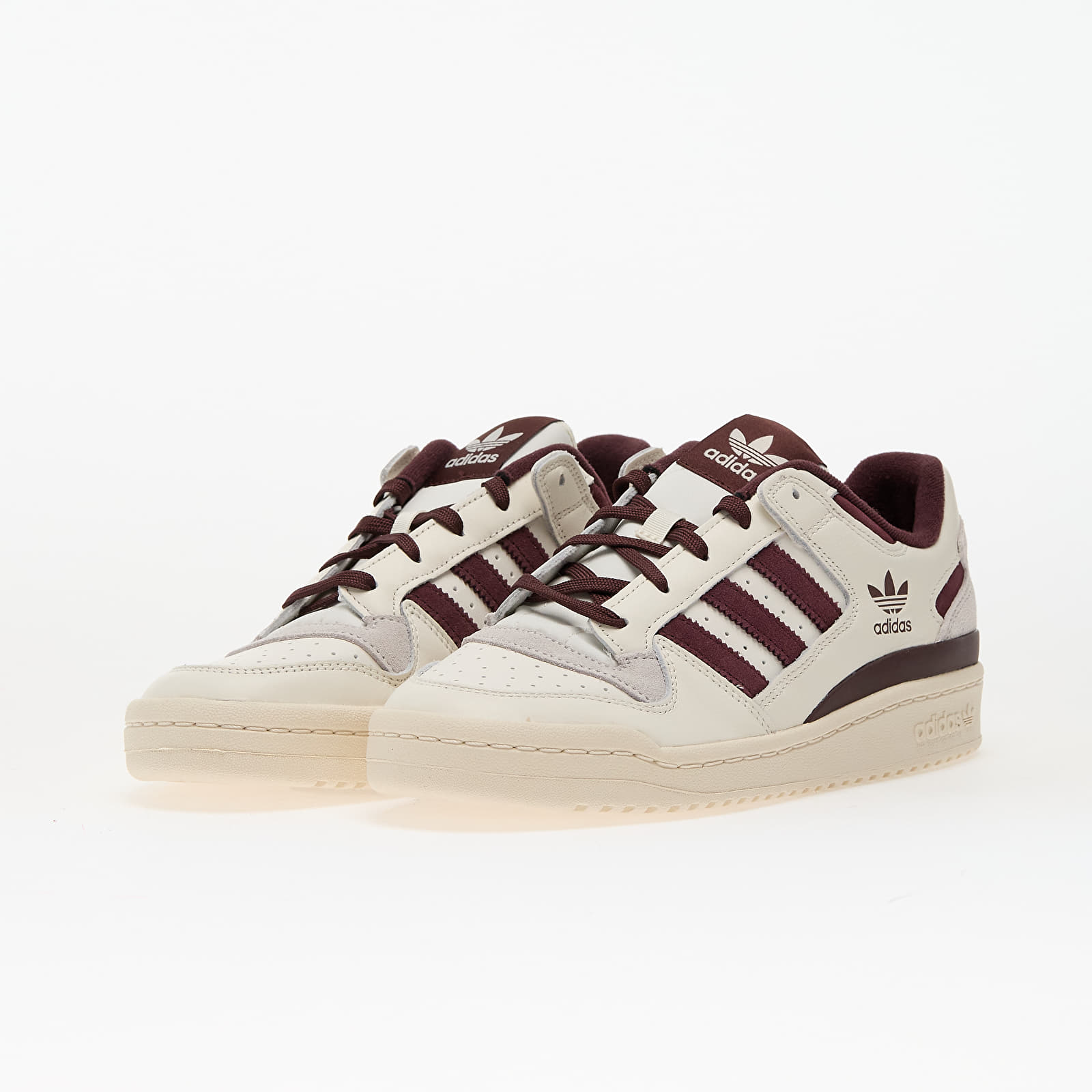 Muške tenisice adidas Forum Low Cl Cloud White/ Aura Ruby/ Wonder White
