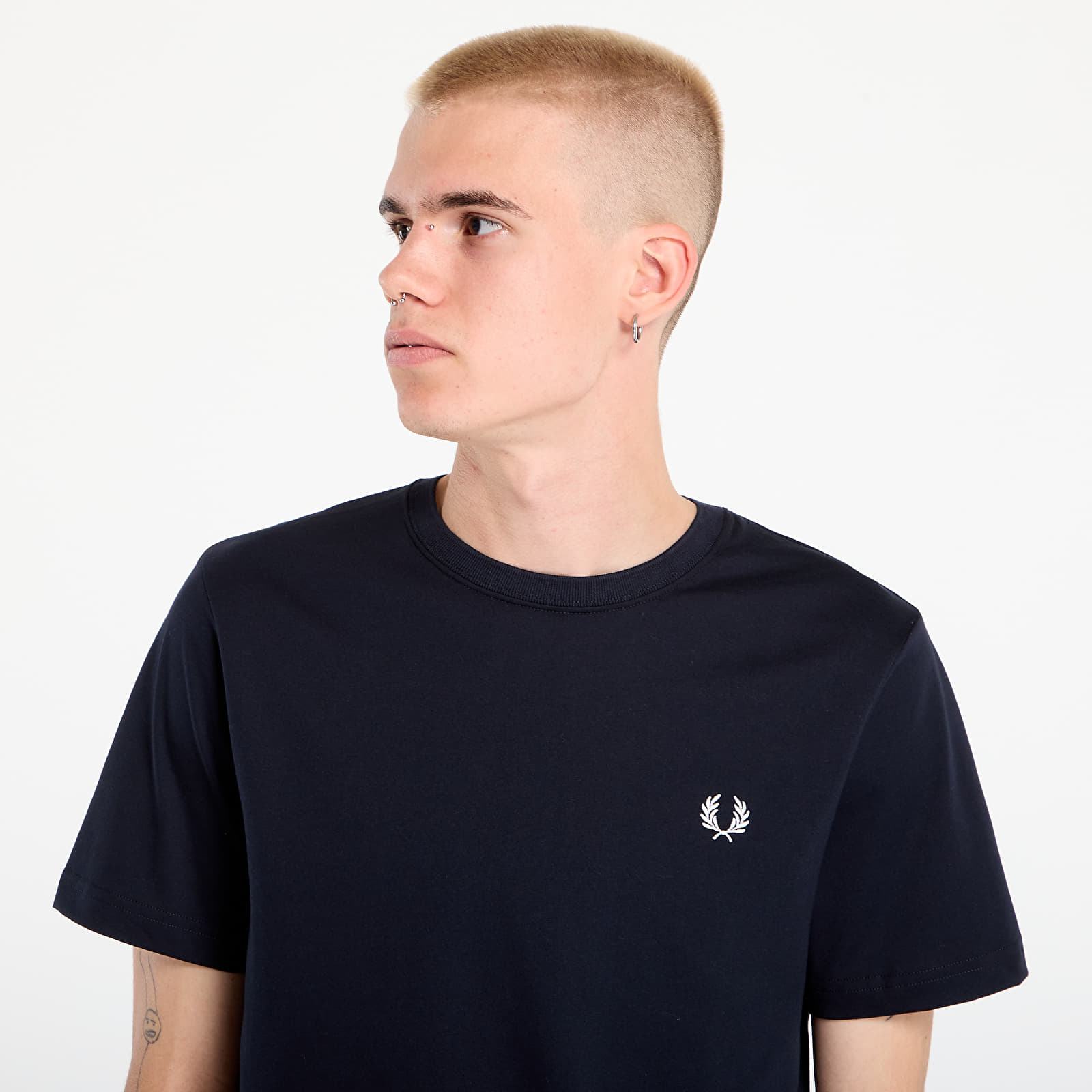 Magliette FRED PERRY Crew Neck T-Shirt UNISEX Navy