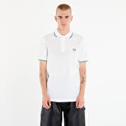 FRED PERRY Twin Tipped Fred Perry Shirt UNISEX Swhit/ Trbl/ Sprgr