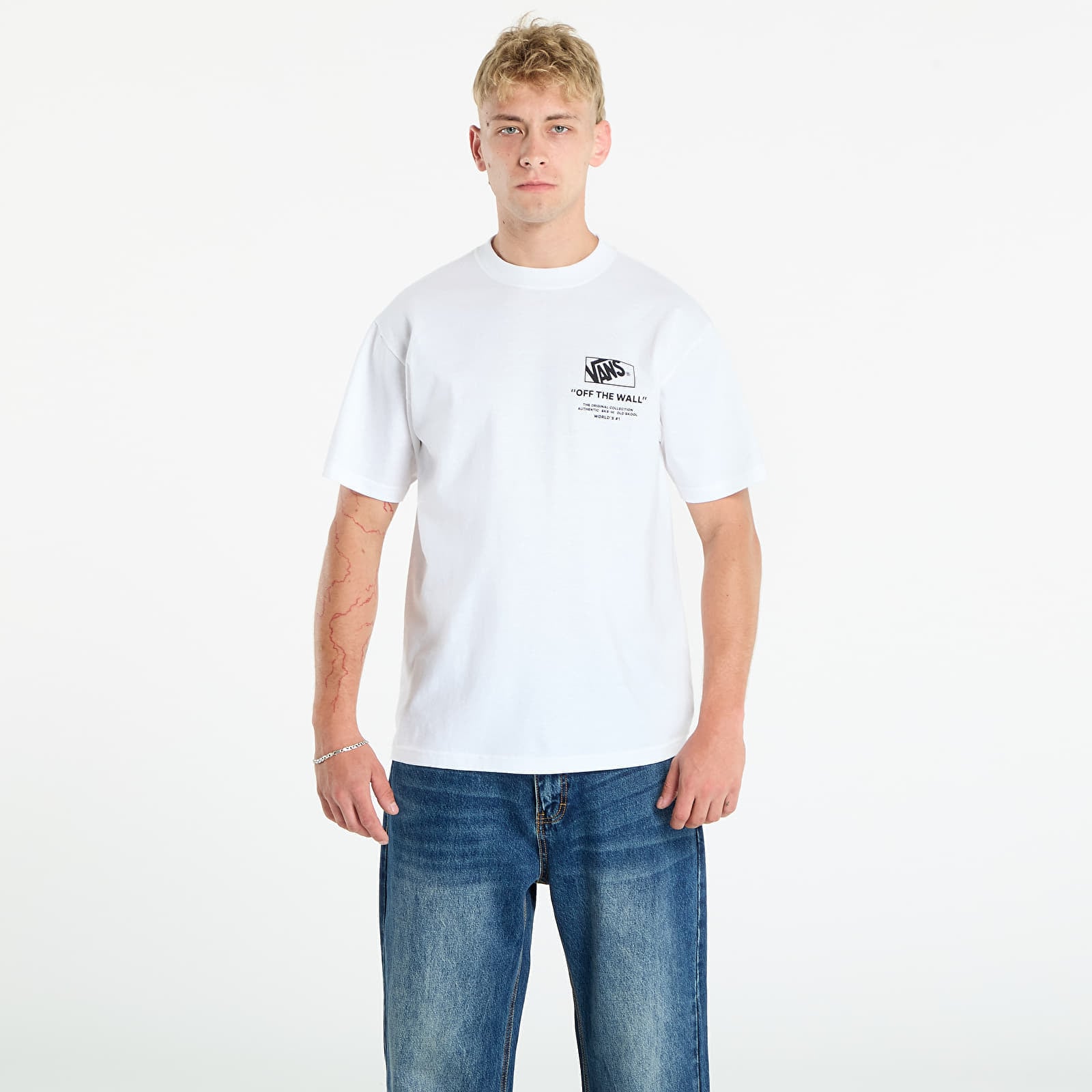 Tricou Vans Stacked Hi Ss Tee White XL