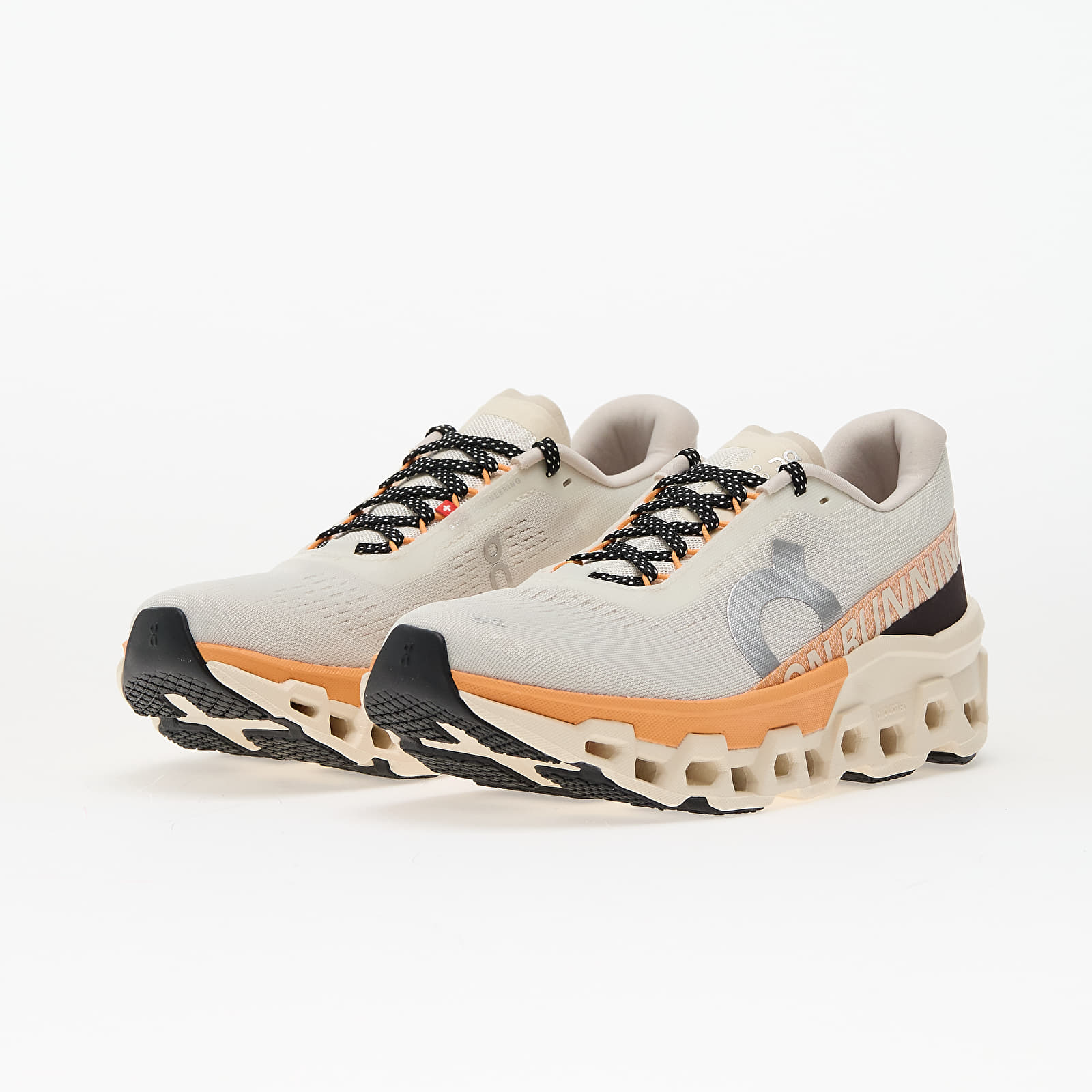 Scarpe donna On W Cloudmonster 2 Ivory/ Tangerine