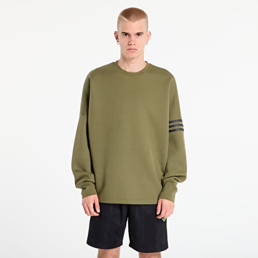 adidas Neuclassics Oversized Crew Focus Olive