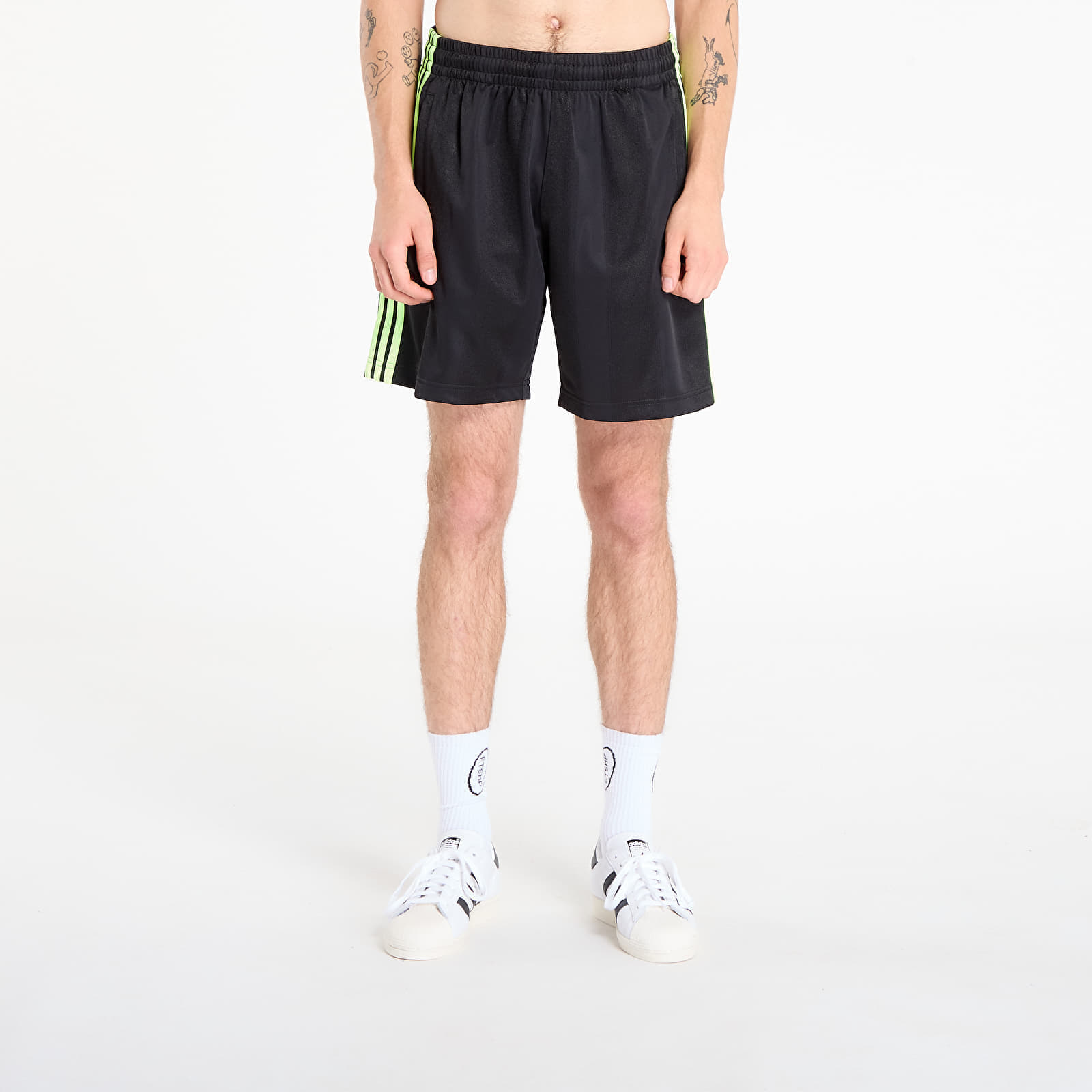 adidas Jacquard Shorts Black/ Signal Green S