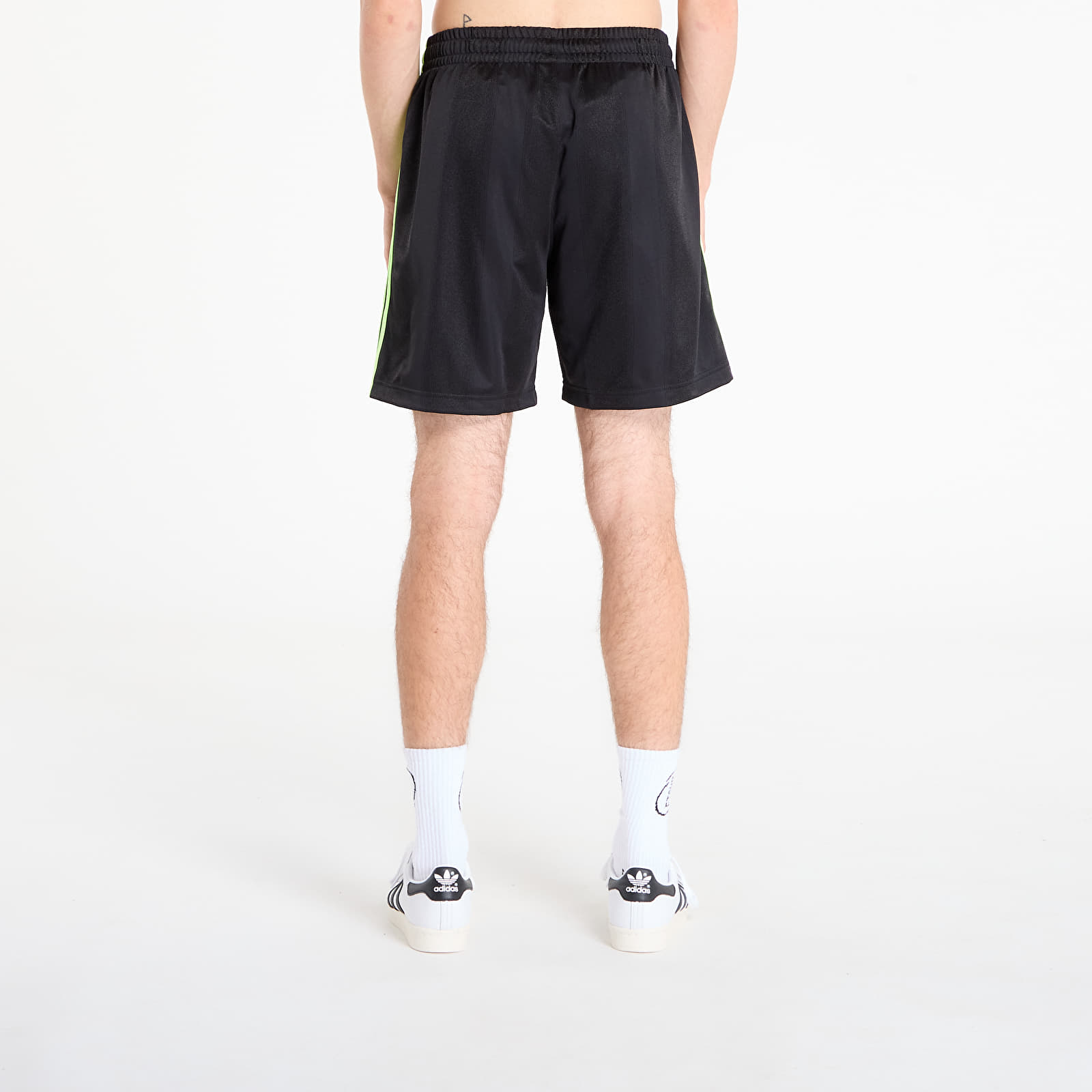 Pantaloncini uomo adidas Jacquard Shorts Black/ Signal Green